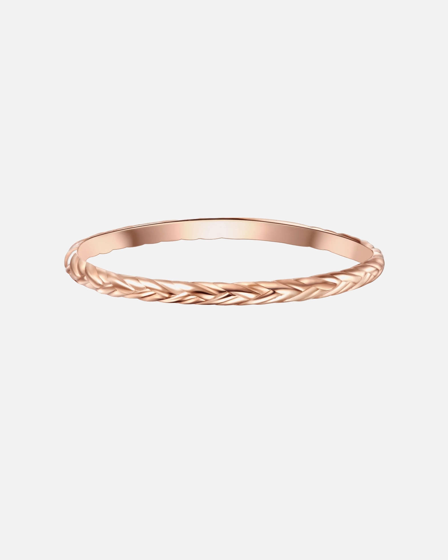 Bague pour Femme Glanzstücke München Bague en argent Argent sterling en Or rose 58