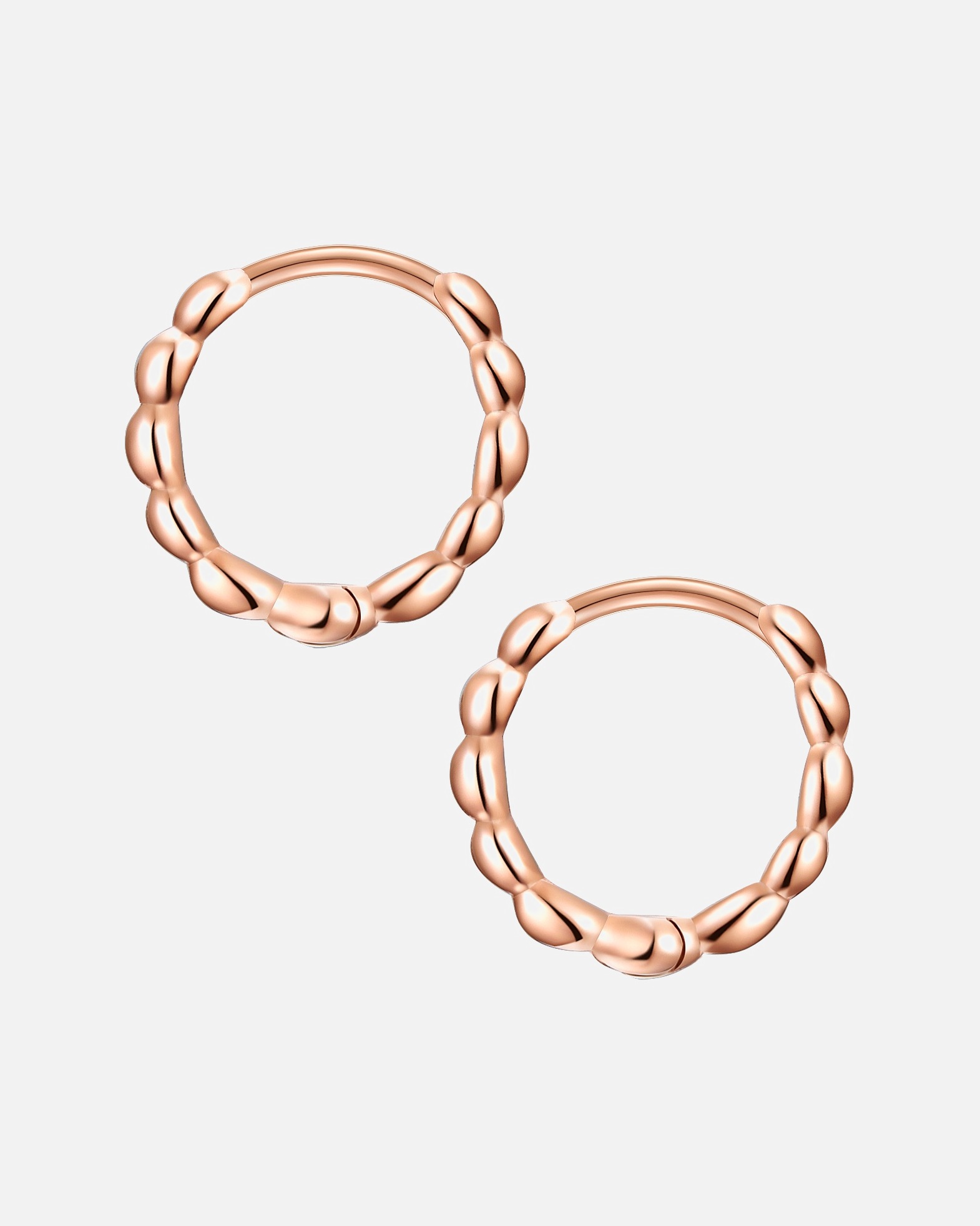 Boucles d'oreilles pour Femme Glanzstücke München Boucles d'oreilles or rose