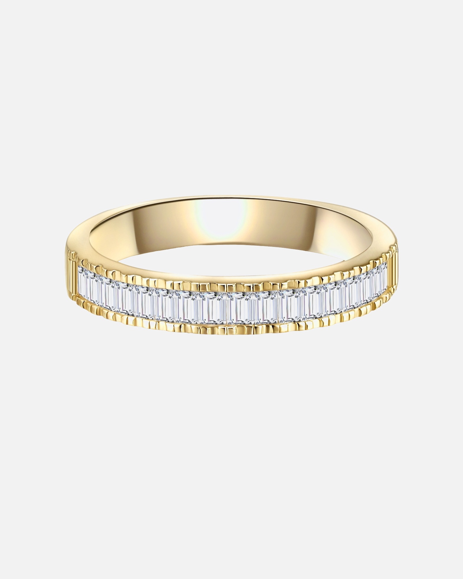 Bague pour Femme Glanzstücke München Bague en argent Argent sterling Oxyde de zirconium (CZ) en Or jaune 52