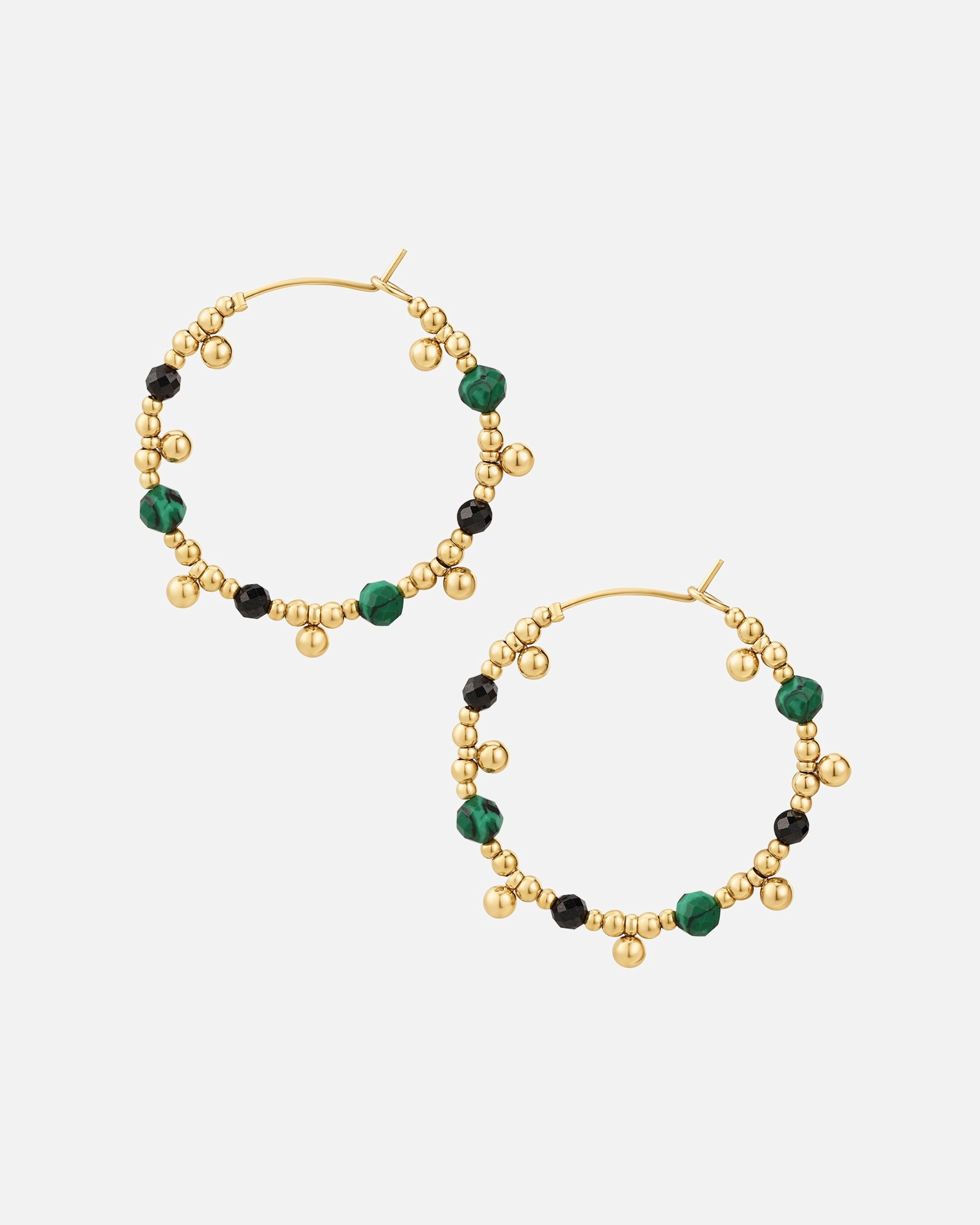 Créoles pour Femme Eastside Boucles d´oreilles en Acier inoxydable en Or jaune 37,1 mm