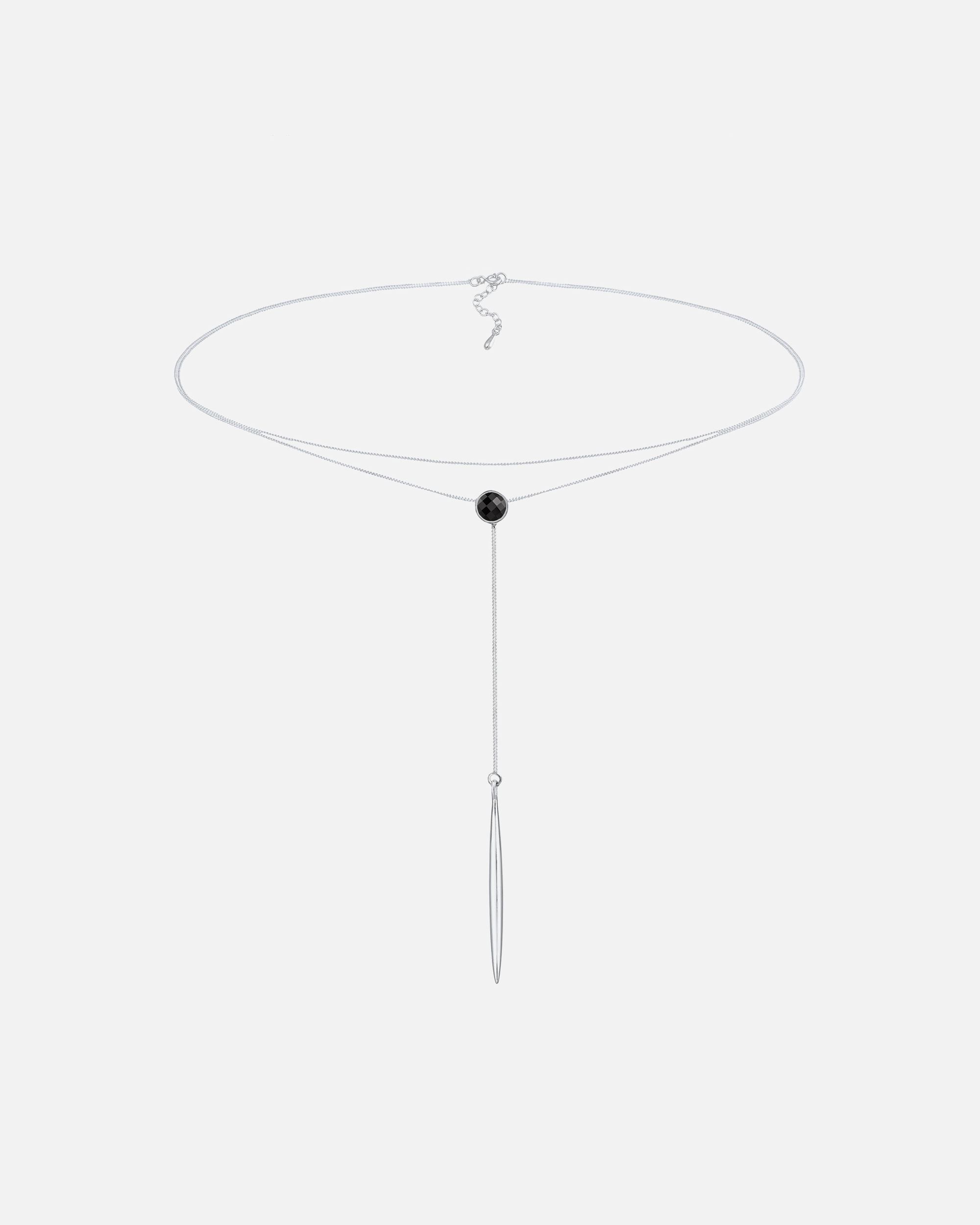 Collier pour Femme Elli Femmes Y-Choker avec cristaux en argent sterling 925 38