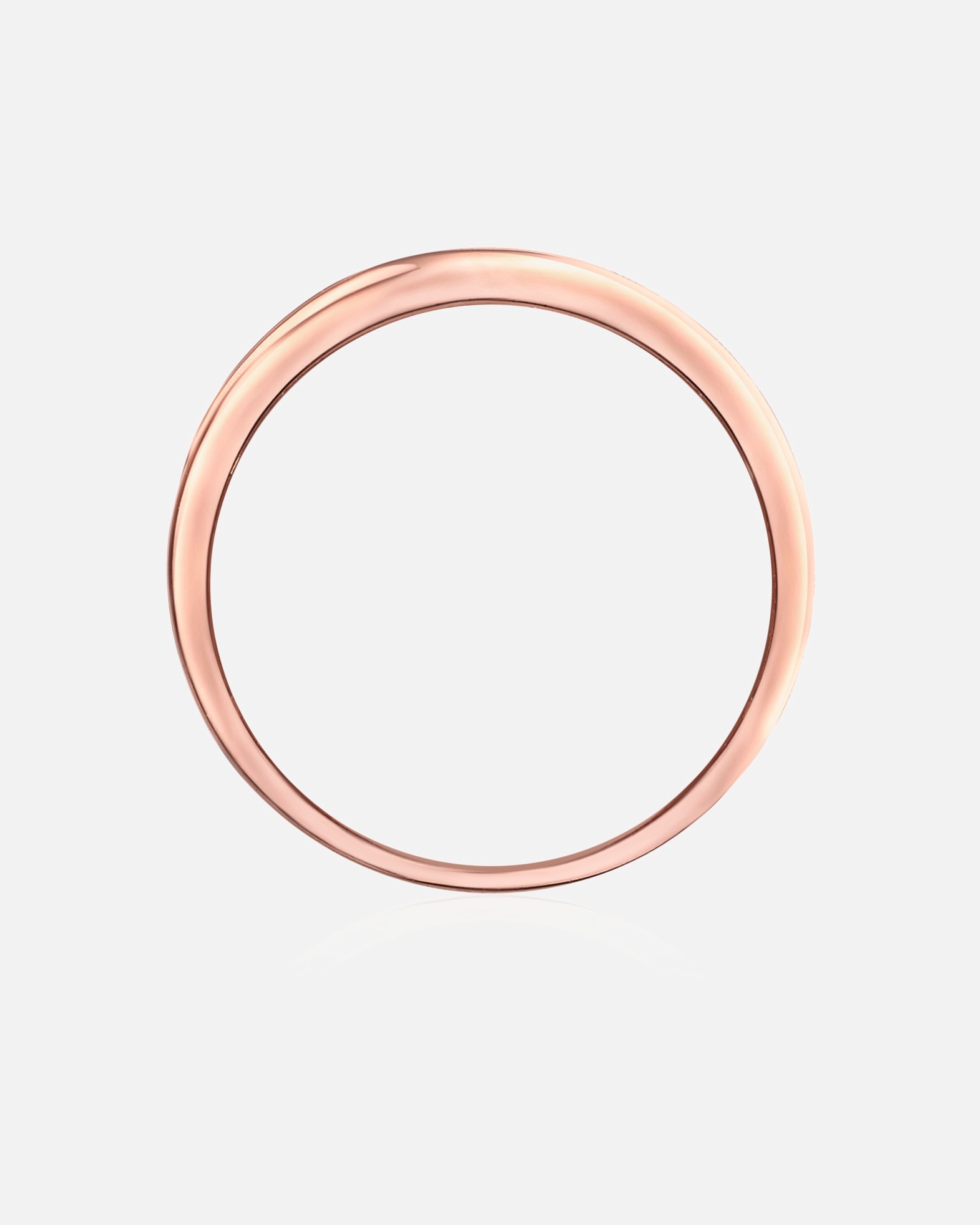 Bague pour Femme Trilani Bague en Argent sterling en Or rose 48