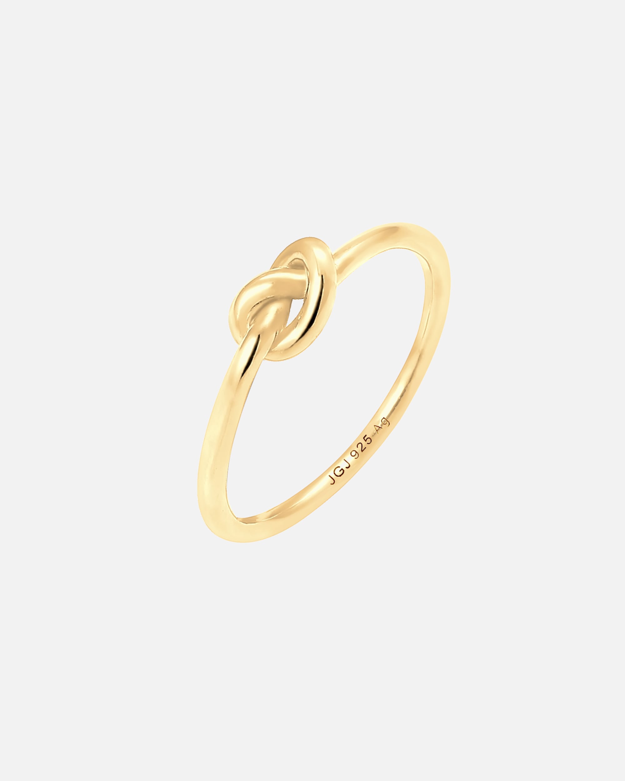 Bague pour Femme Elli Nœud Noué Tendance Basique Argent 925 56