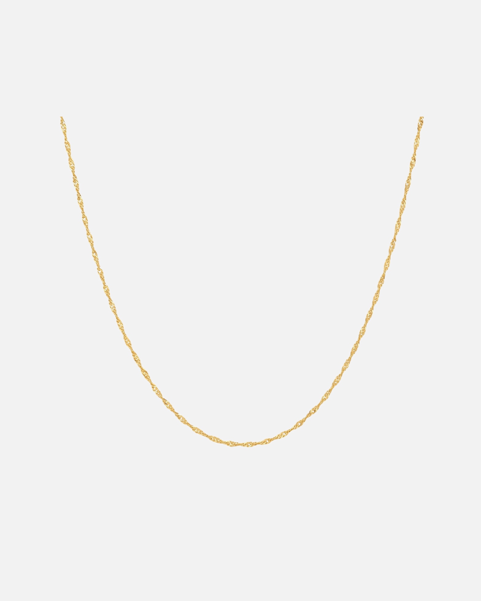 Collier pour Femme Rafaela Donata Chaîne en Argent sterling en Or jaune 50 cm
