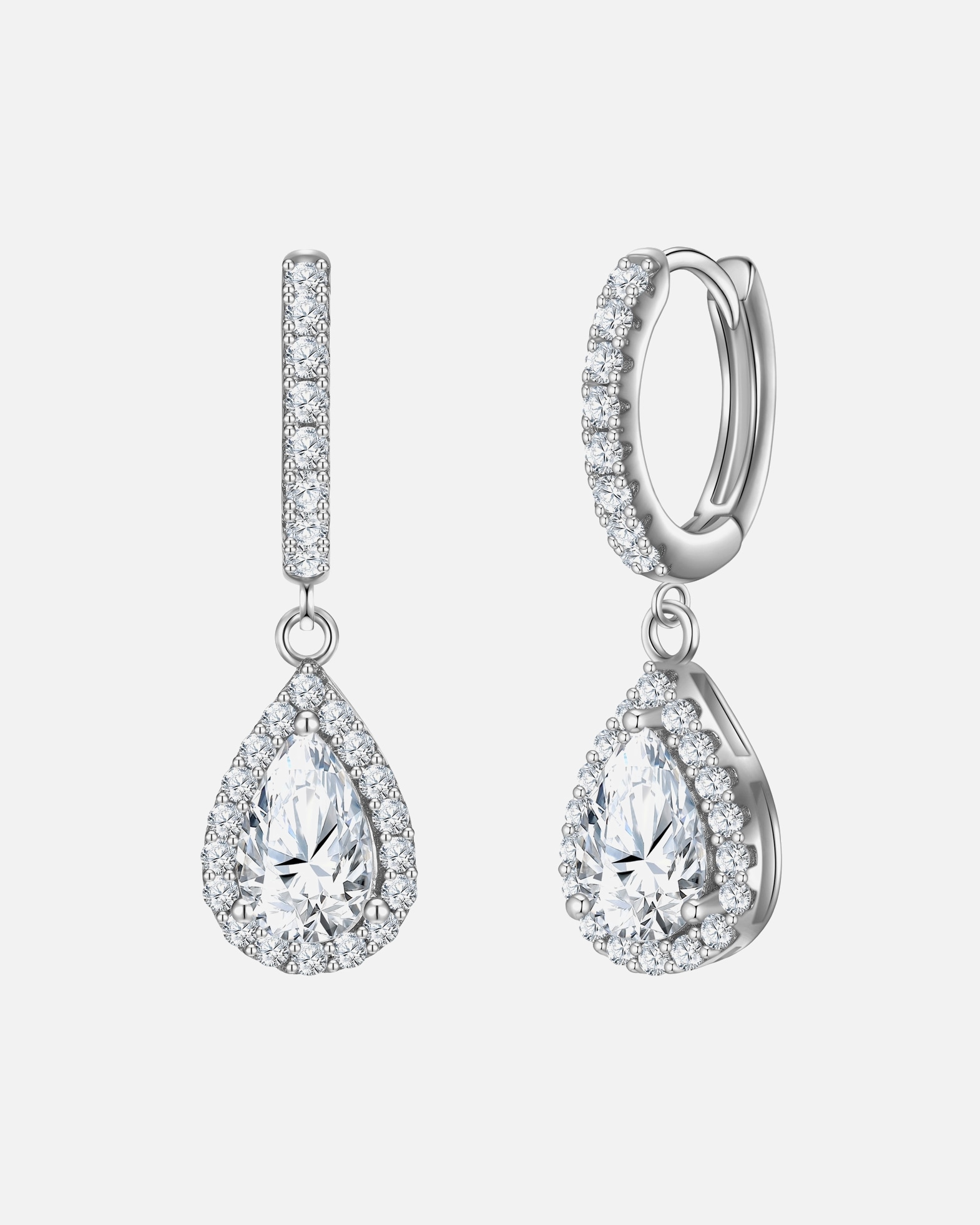 Créoles pour Femme Glanzstücke München Boucles d´oreilles en Argent sterling en Argent 26,5 mm