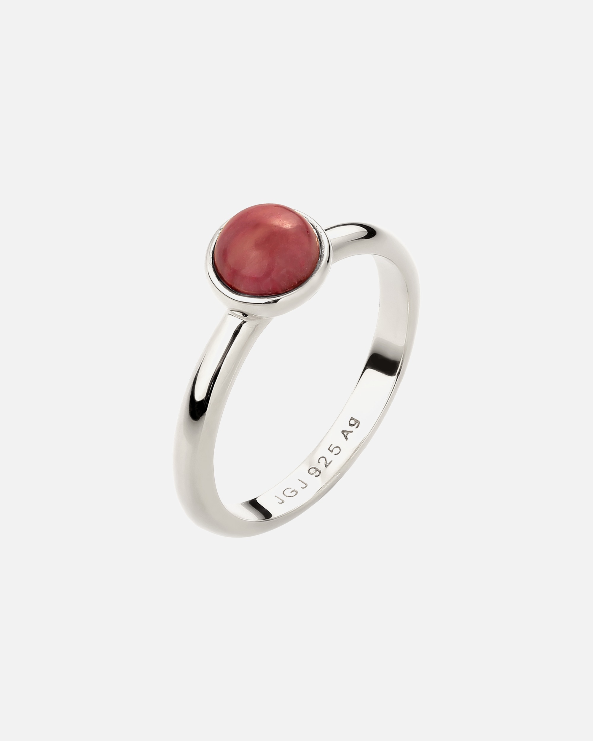 Bague pour Femme Elli Bague Agate Rouge 925 Sterling Silver 52