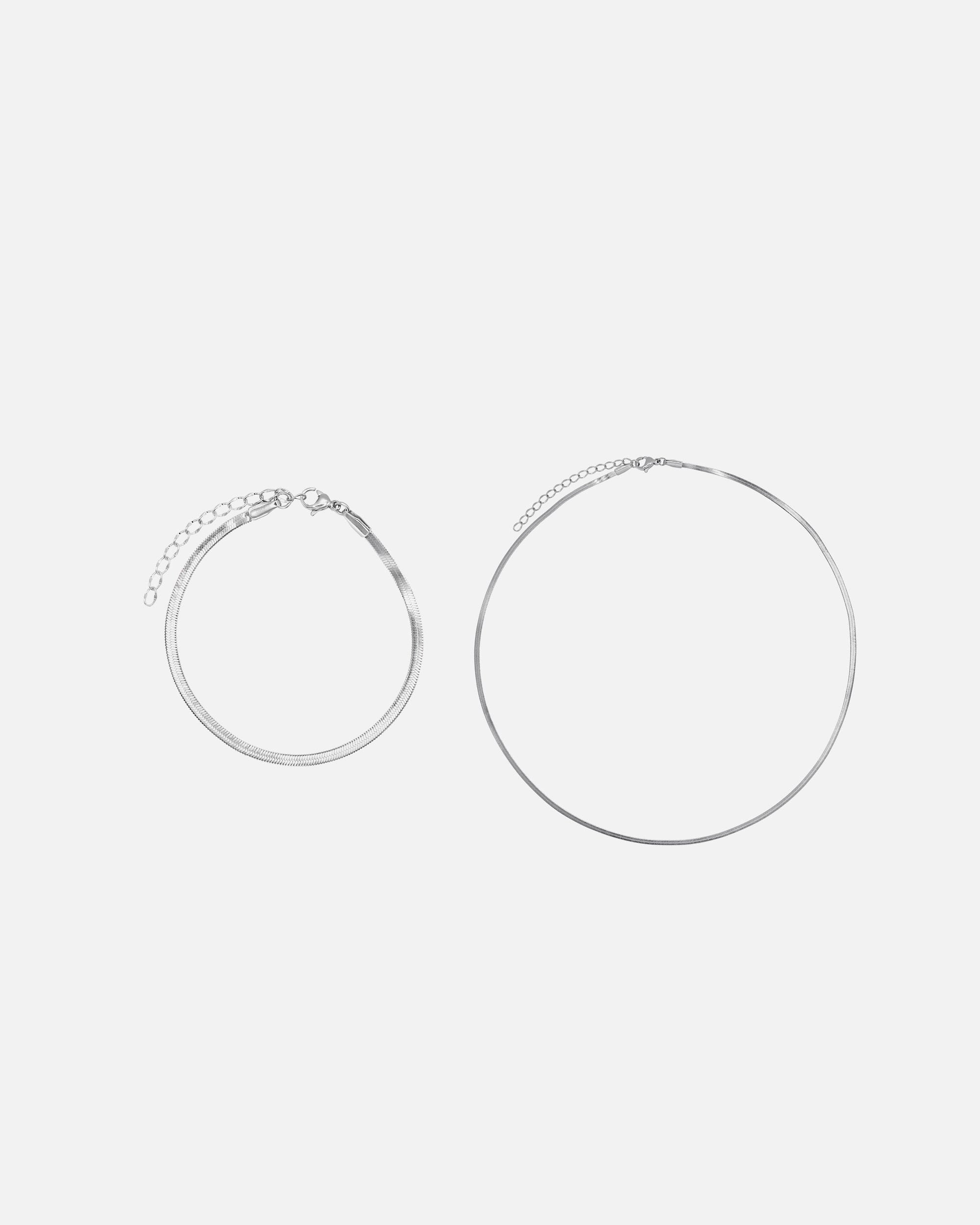 Collier pour Femme Heideman Set de bijoux Luxor Silberfarben