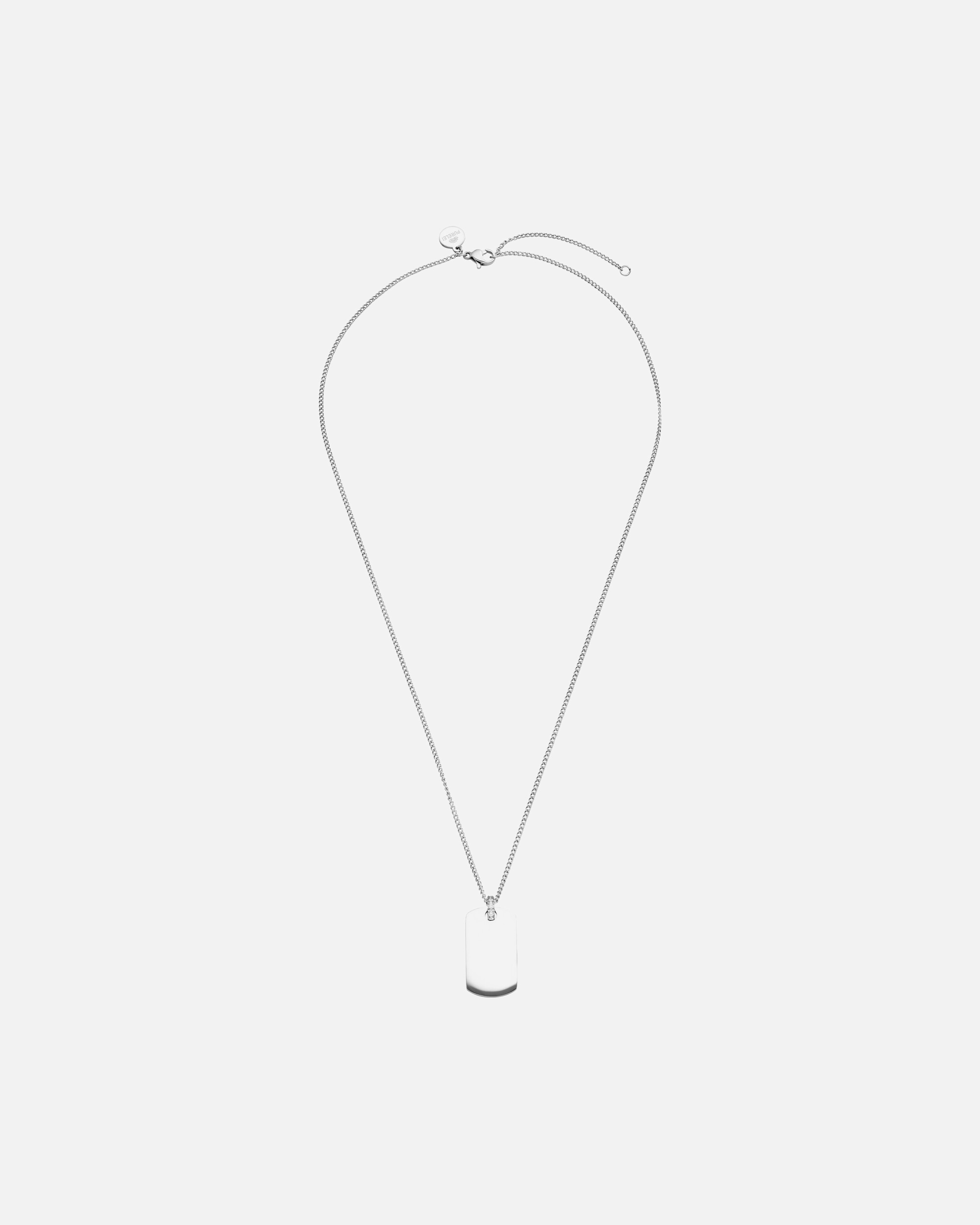 Collier pour Femme Purelei Plate Collier 100% acier inoxydable Argent