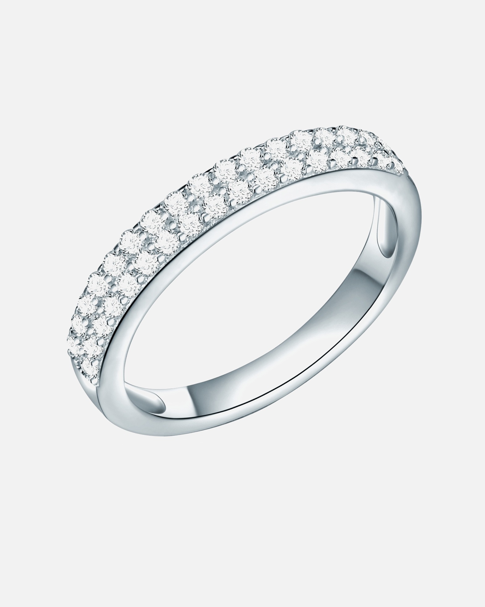 Bague pour Femme Rafaela Donata Bague en argent Argent sterling Oxyde de zirconium (CZ) en Argent 54