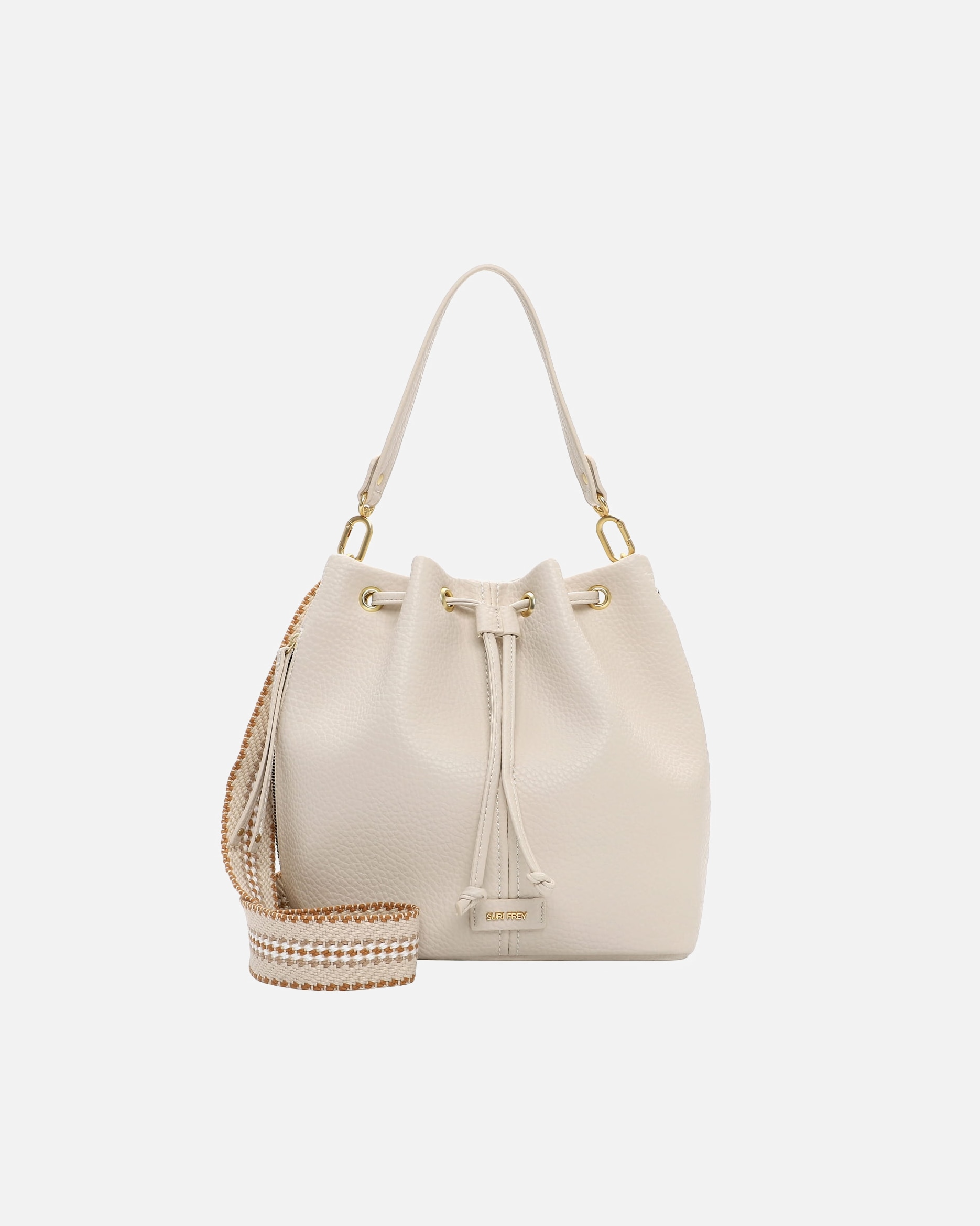 Sac Bandoulière pour Femme SURI FREY Poche SFY Gray Beige