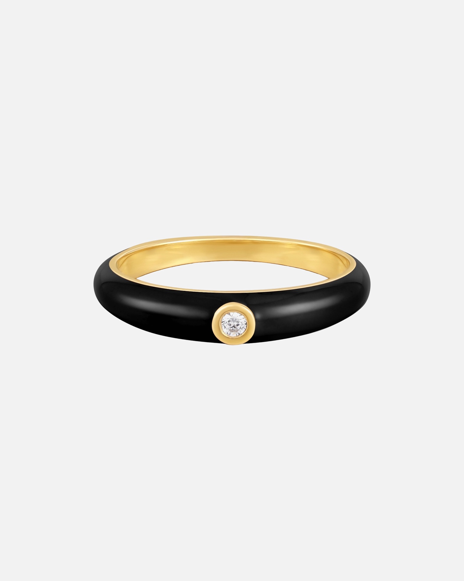 Bague pour Femme Glanzstücke München Bague Argent sterling Oxyde de zirconium (CZ) en Or jaune 60