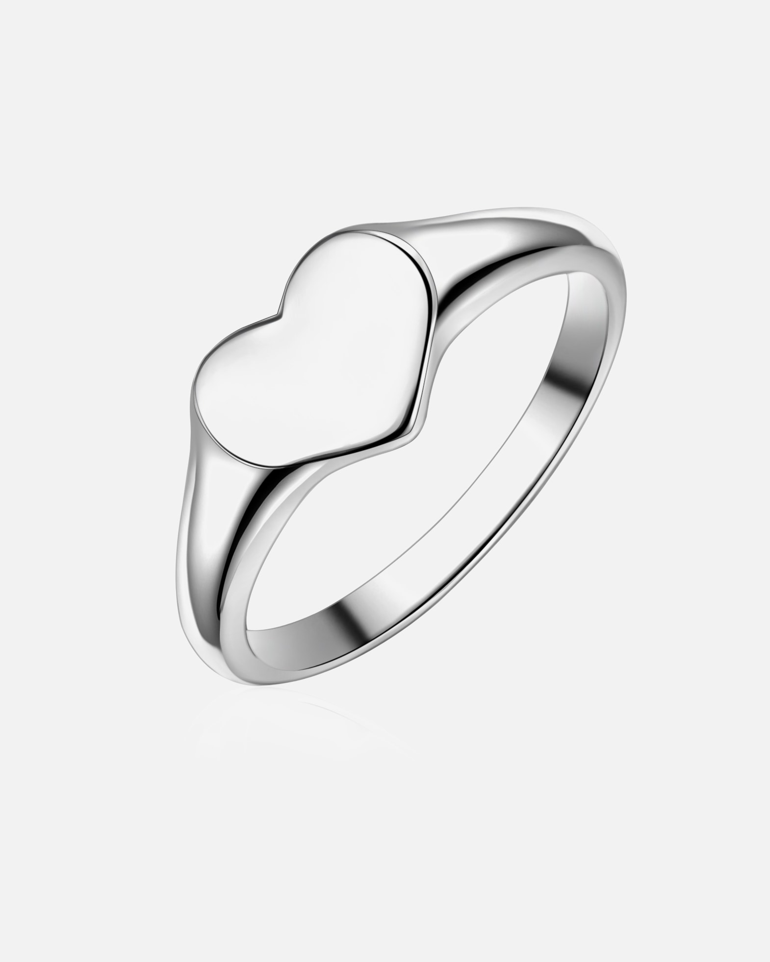 Bague pour Femme Glanzstücke München Bague en argent Coeur Argent sterling en Argent 56