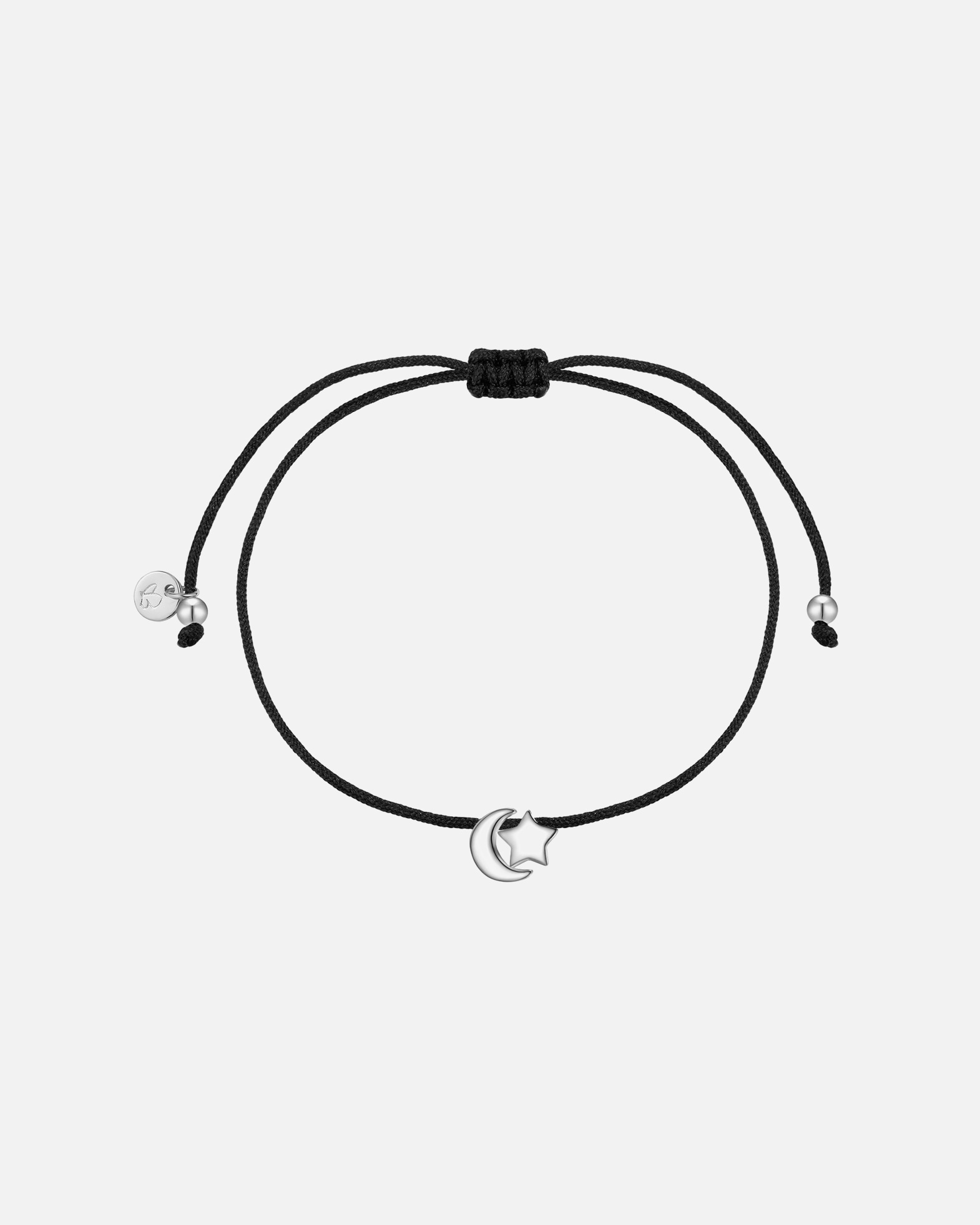 Bracelet pour Femme Glanzstücke München Bracelet lune/étoile en argent sterling en argent Réglable 15,0 - 22,0 cm