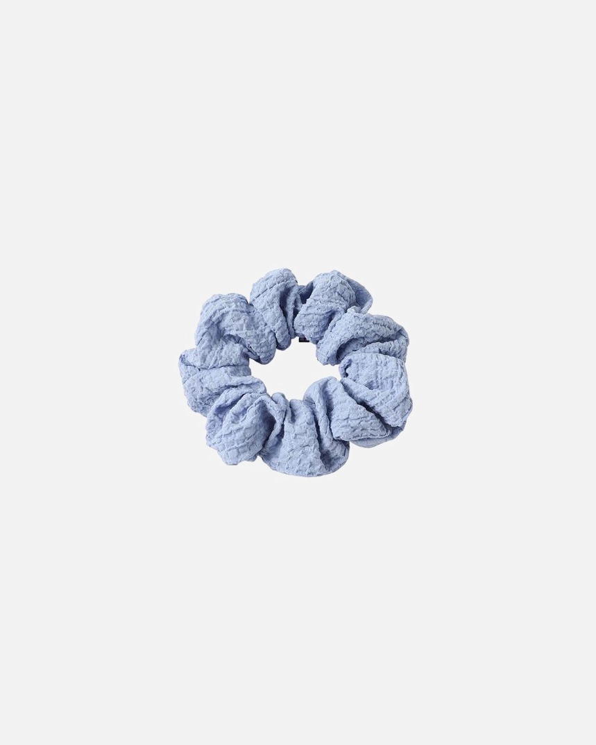 Élastique pour Femme SOHO Chouchou SOHO Frida - Élastique à Cheveux Bleu en Coton Chouchou SOHO Frida - Élastique à Cheveux Bleu en Coton