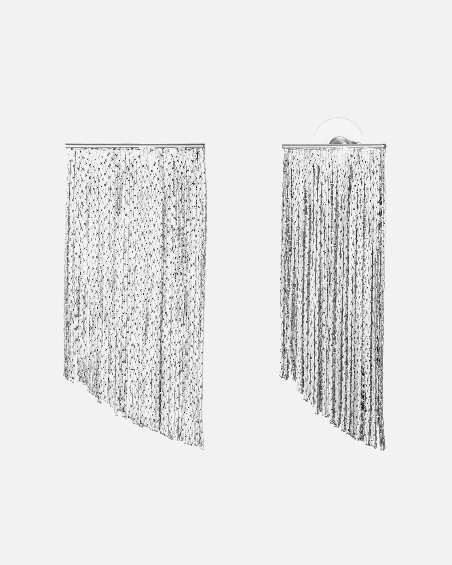 Boucles d'oreilles pour Femme Yokoamii Boucles d´oreilles en Alliage de fer en Argent 55,5 mm