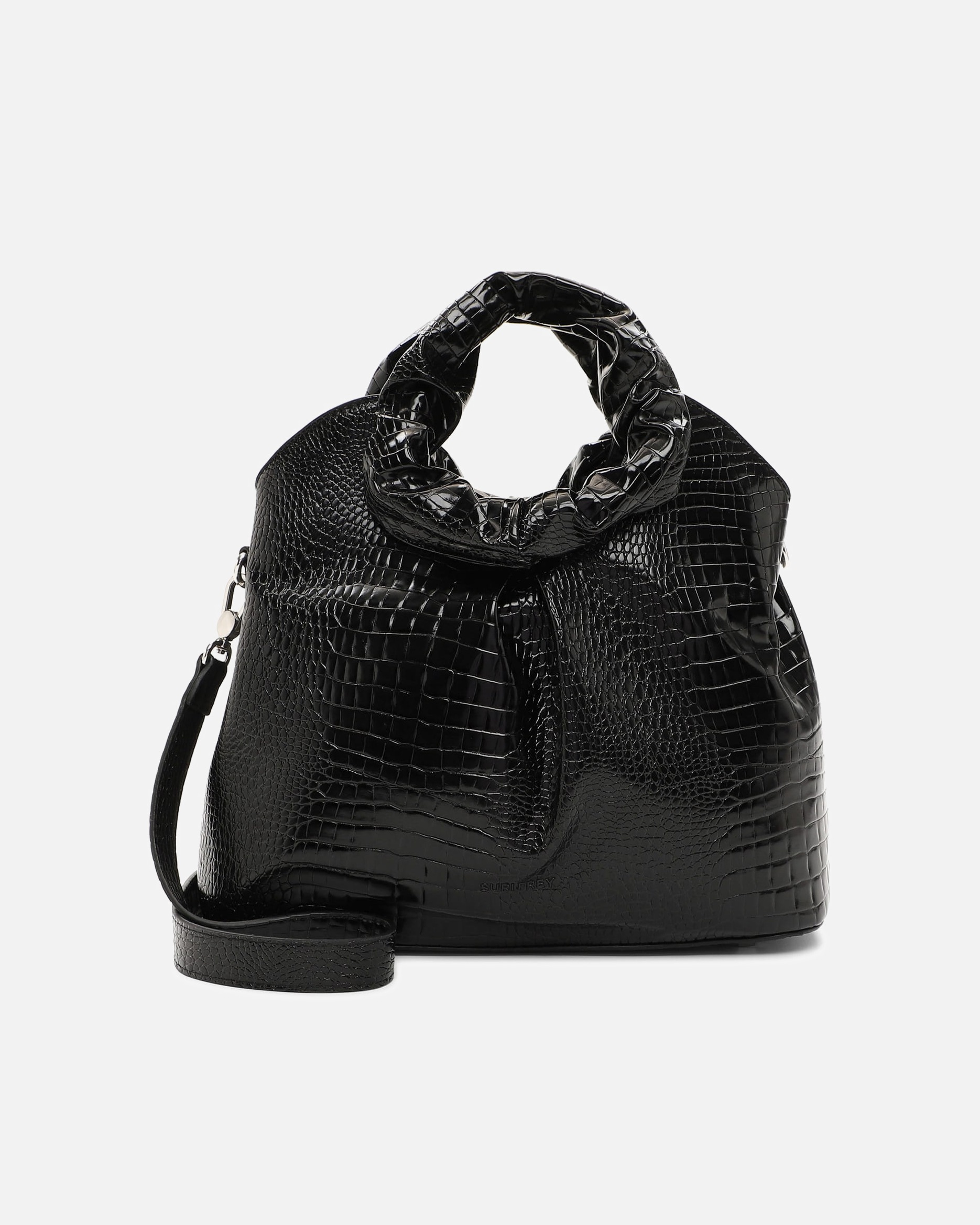 Sac pour Femme SURI FREY Sac À Dos SFY TechBag black-kroko
