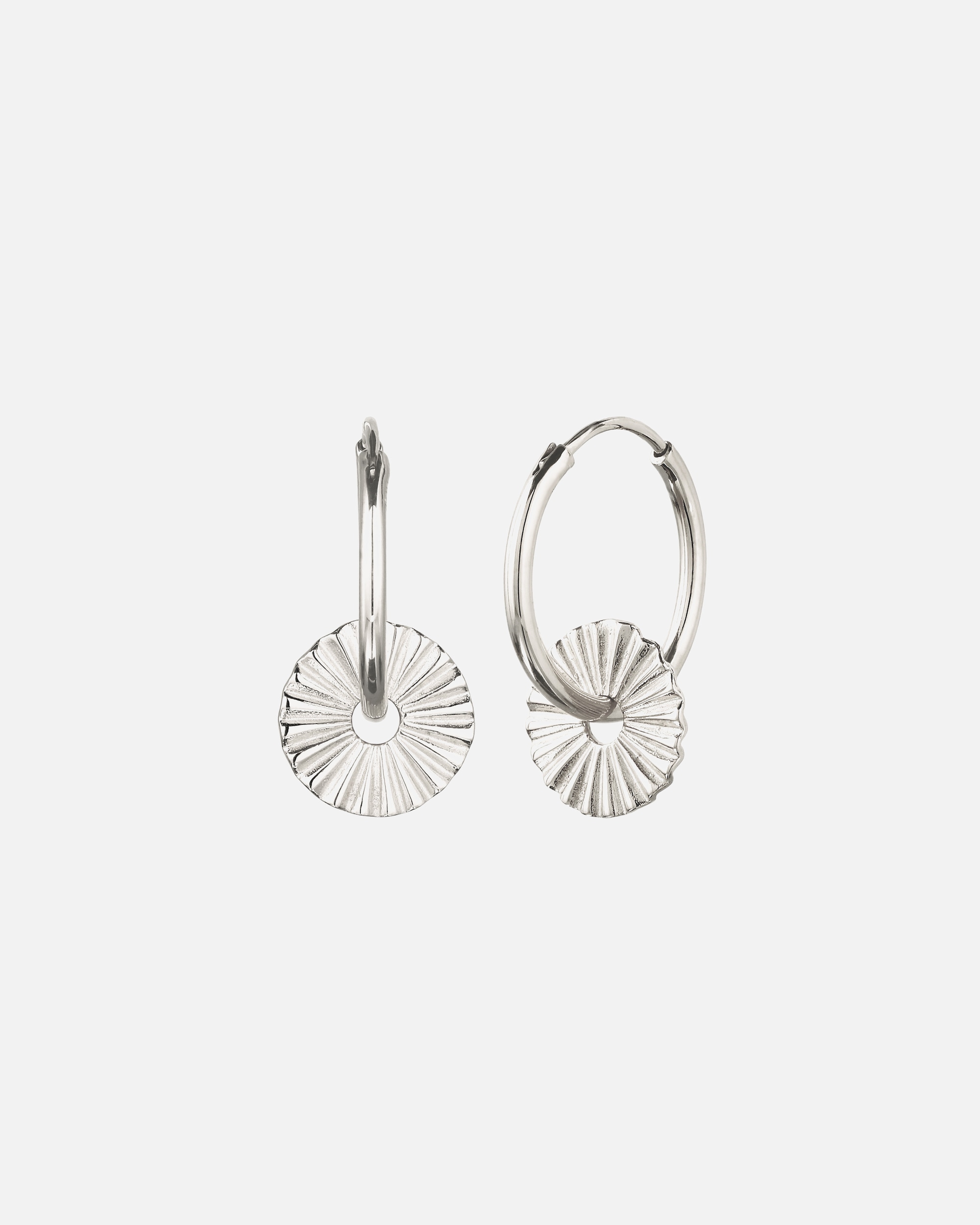 Boucles d'oreilles pour Femme Elli Créole Soleil 925 Sterling Silver silberfarben