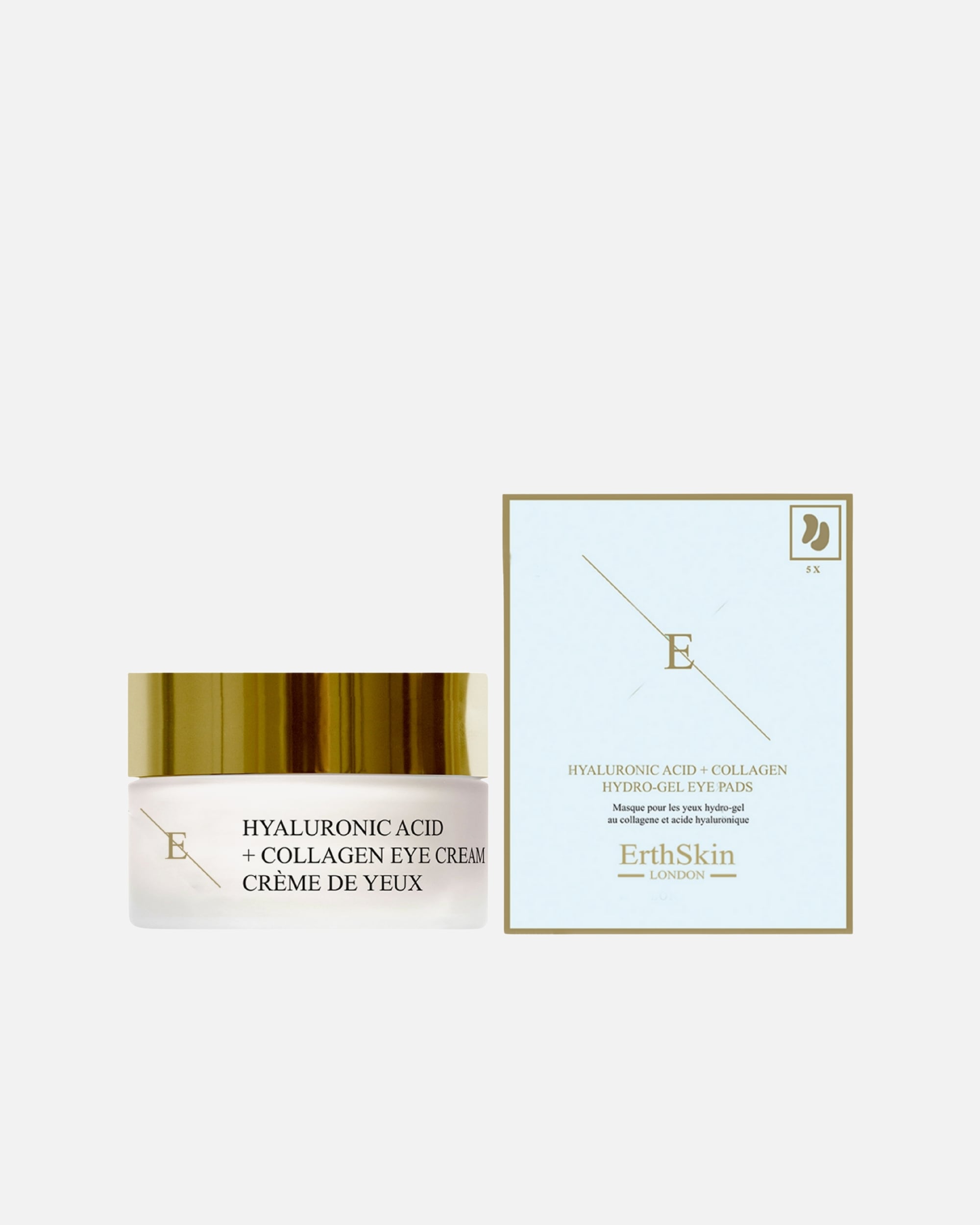 Coffret contour des yeux pour Femme ErthSkin London Coffret contour des yeux Pro Age + Hydrogel 1 pièce