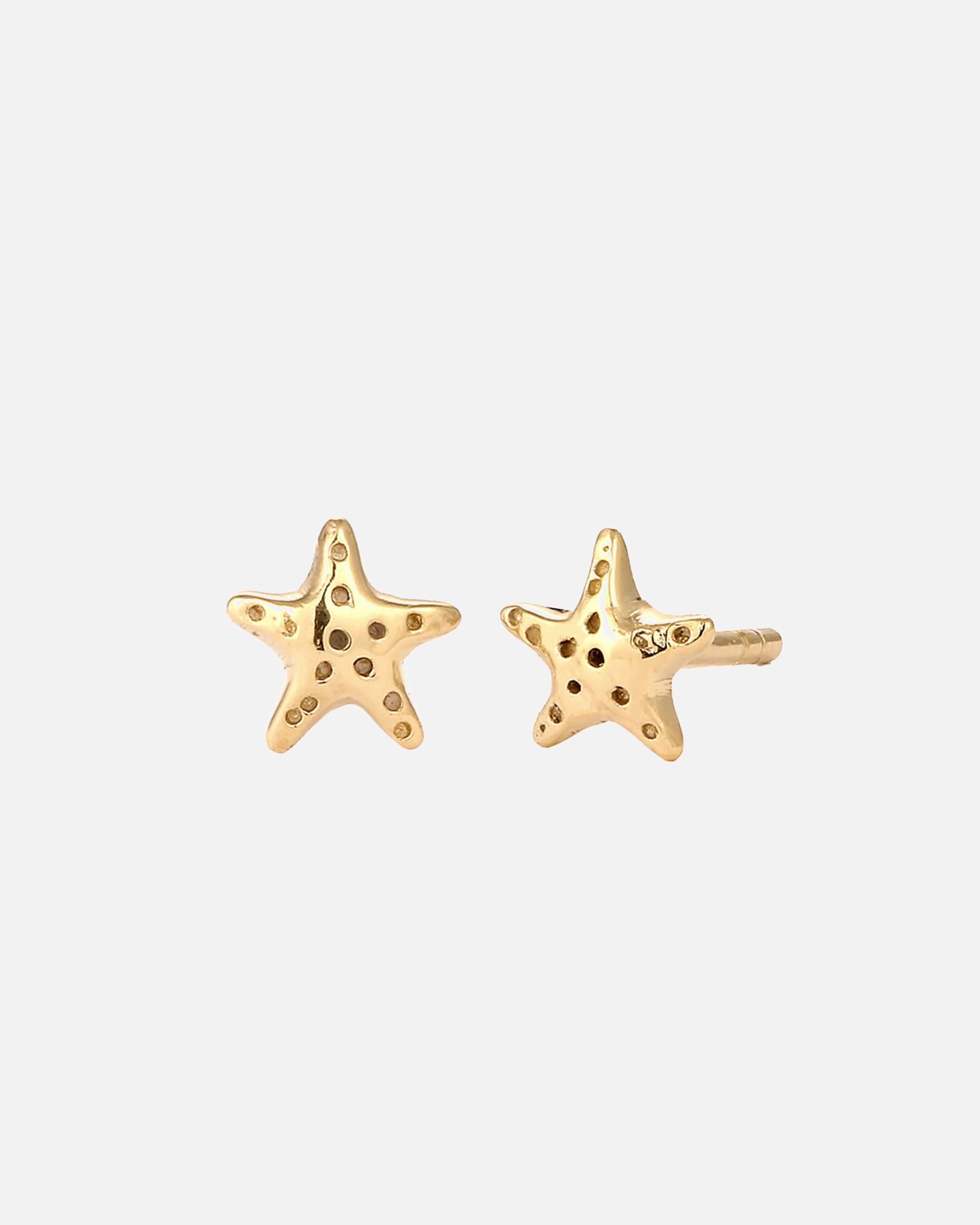 Boucles d'oreilles pour Femme Elli Clou d'oreille Étoile de mer 925 Sterling Silver goldfarben