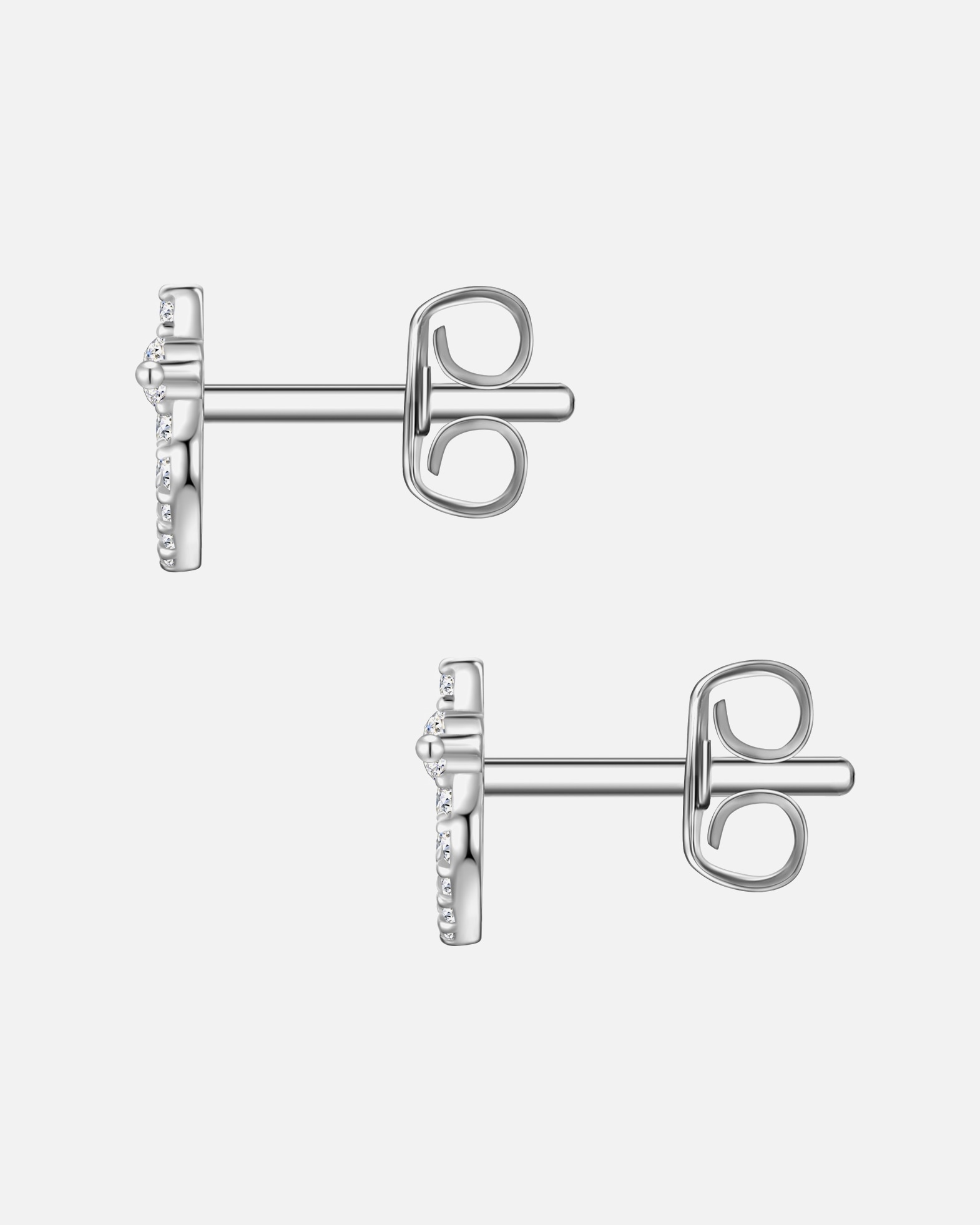Boucles d'oreilles pour Femme Rafaela Donata Boucles d´oreilles Ancre en Argent sterling en Argent 7,3 mm