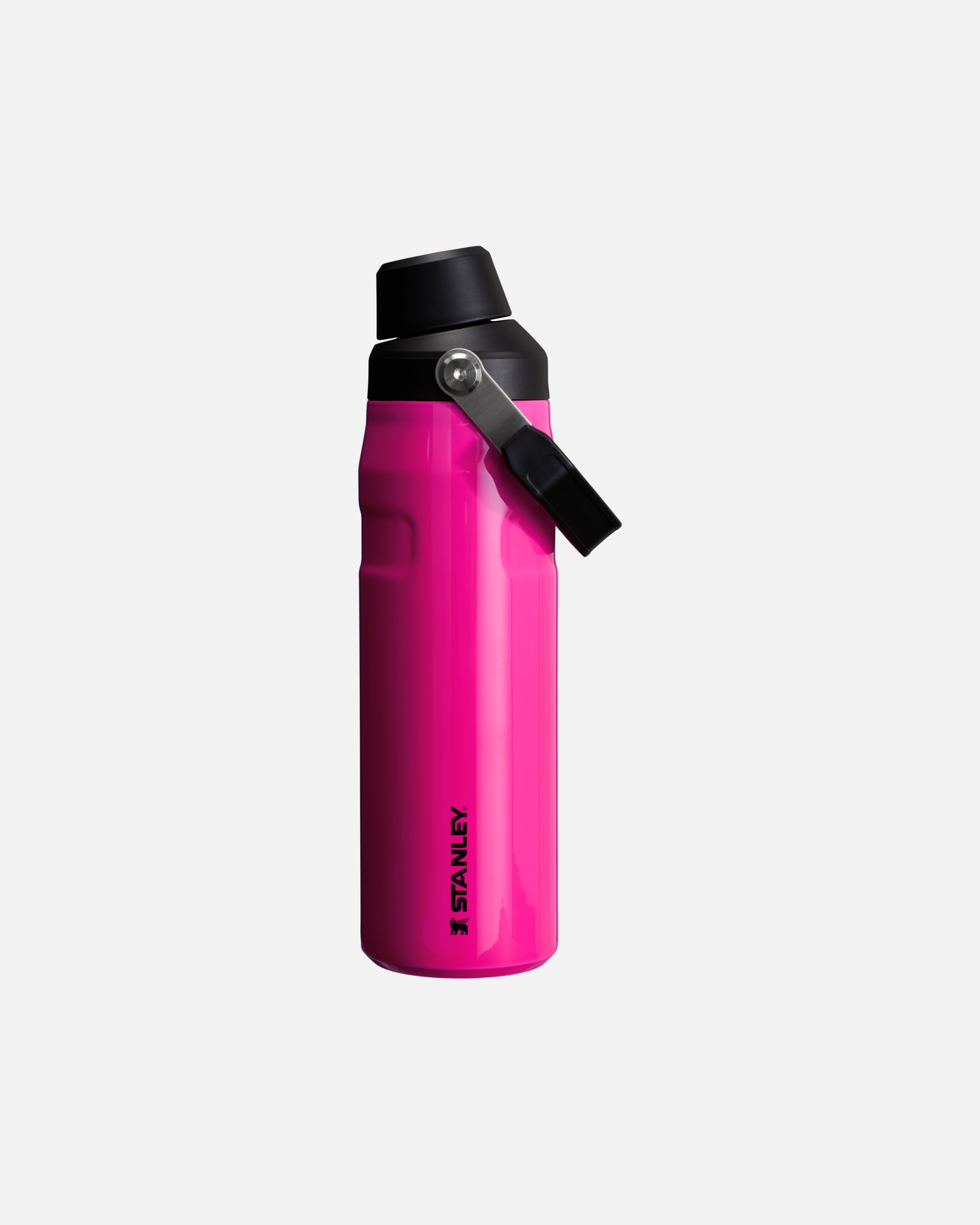 Gourde pour Unisexe Stanley 1913 Gourde d'eau Isotherme - 0,7L - THE ICEFLOW™ FAST FLOW BOTTLE Electric Pink