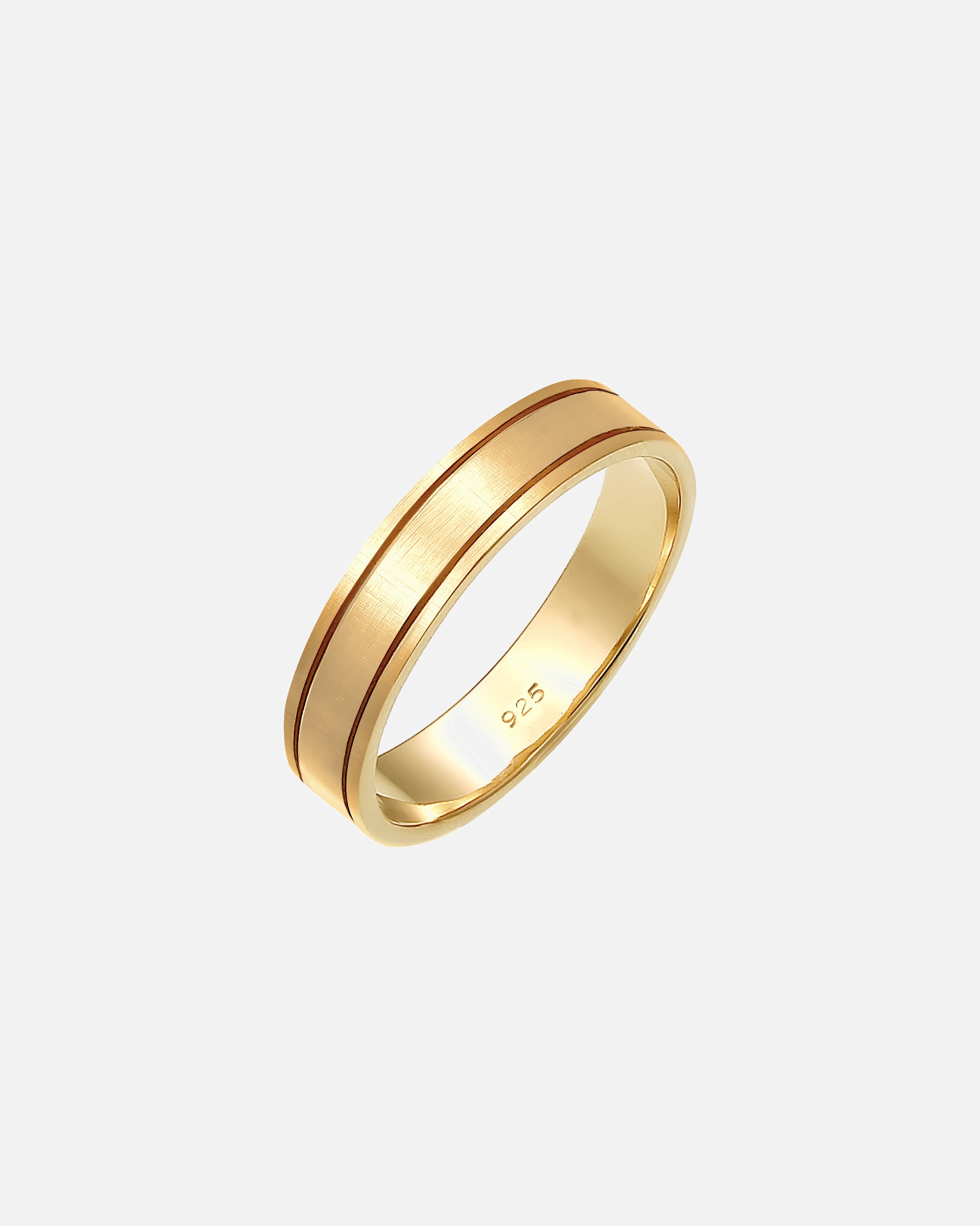 Bague pour Femme Elli PREMIUM Bague de couple anneau de bande alliance mariage 925 Argent 58