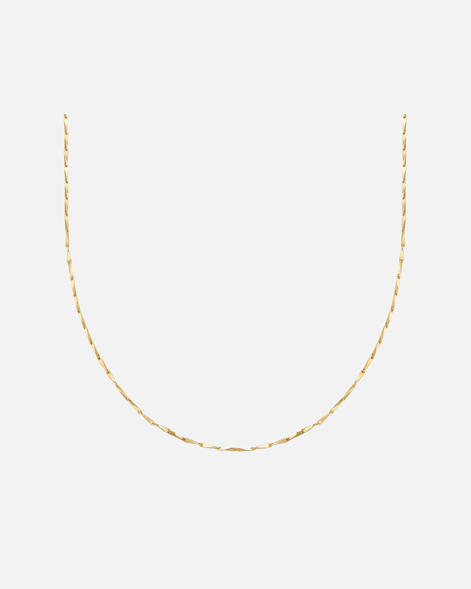 Collier pour Femme Glanzstücke München Chaîne en Argent sterling en Or jaune 40,0 cm Basiskette + 5,0 cm Verlängerung