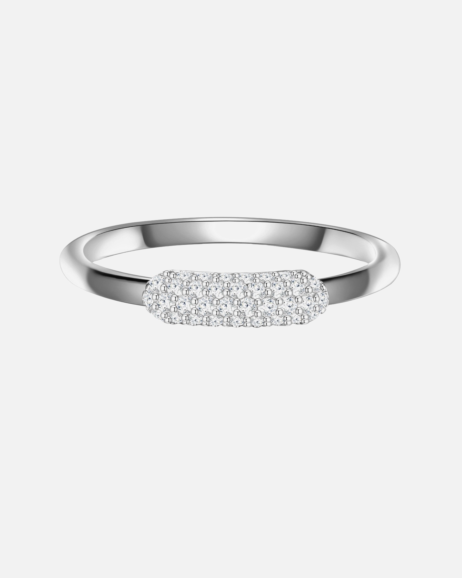 Bague pour Femme Glanzstücke München Bague en argent Argent sterling Oxyde de zirconium (CZ) en Argent 48
