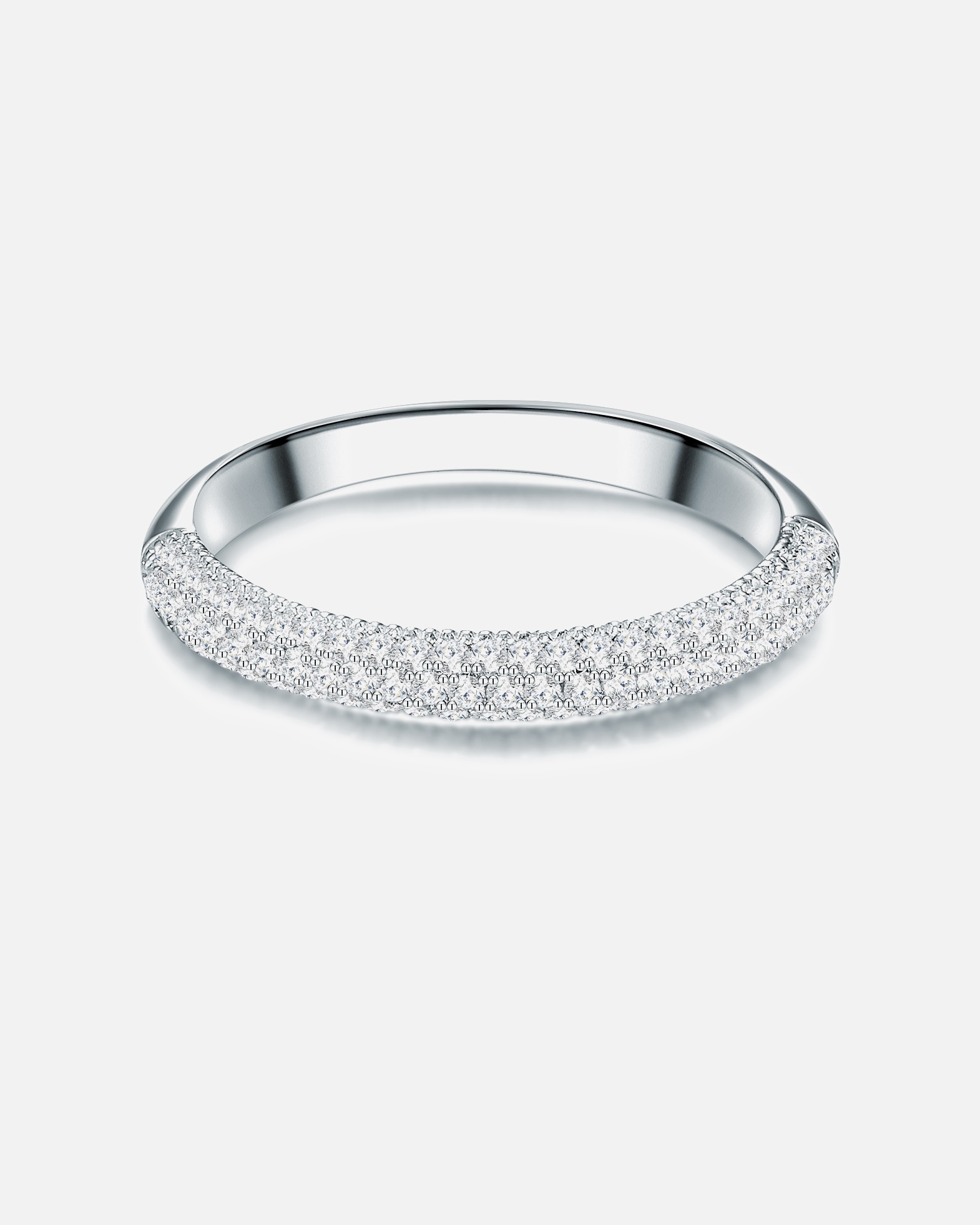 Bague pour Femme Trilani Bague en argent Argent sterling Oxyde de zirconium (CZ) en Argent 50