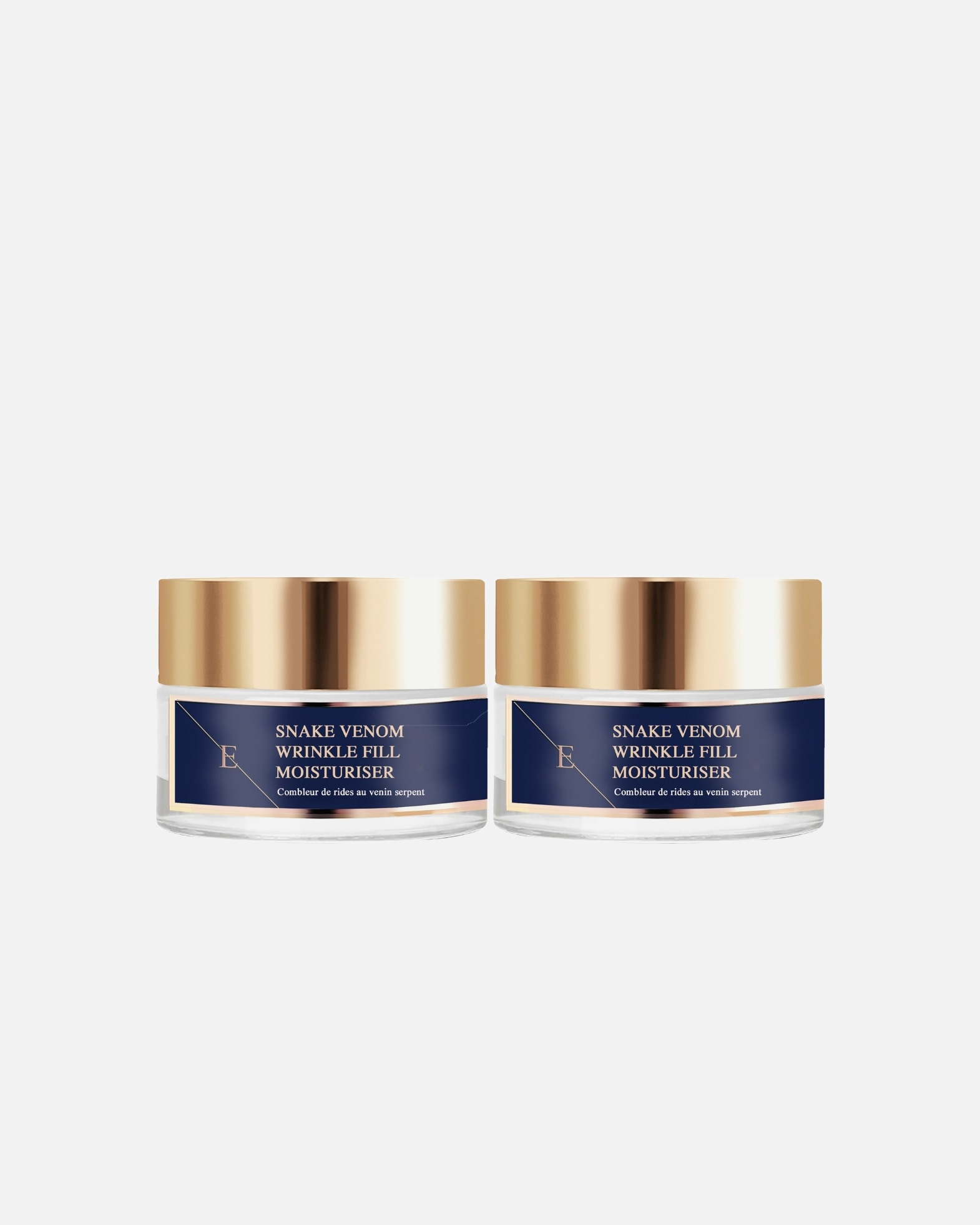 Crème visage pour Femme Duo de crèmes au venin de serpent 1 pièce