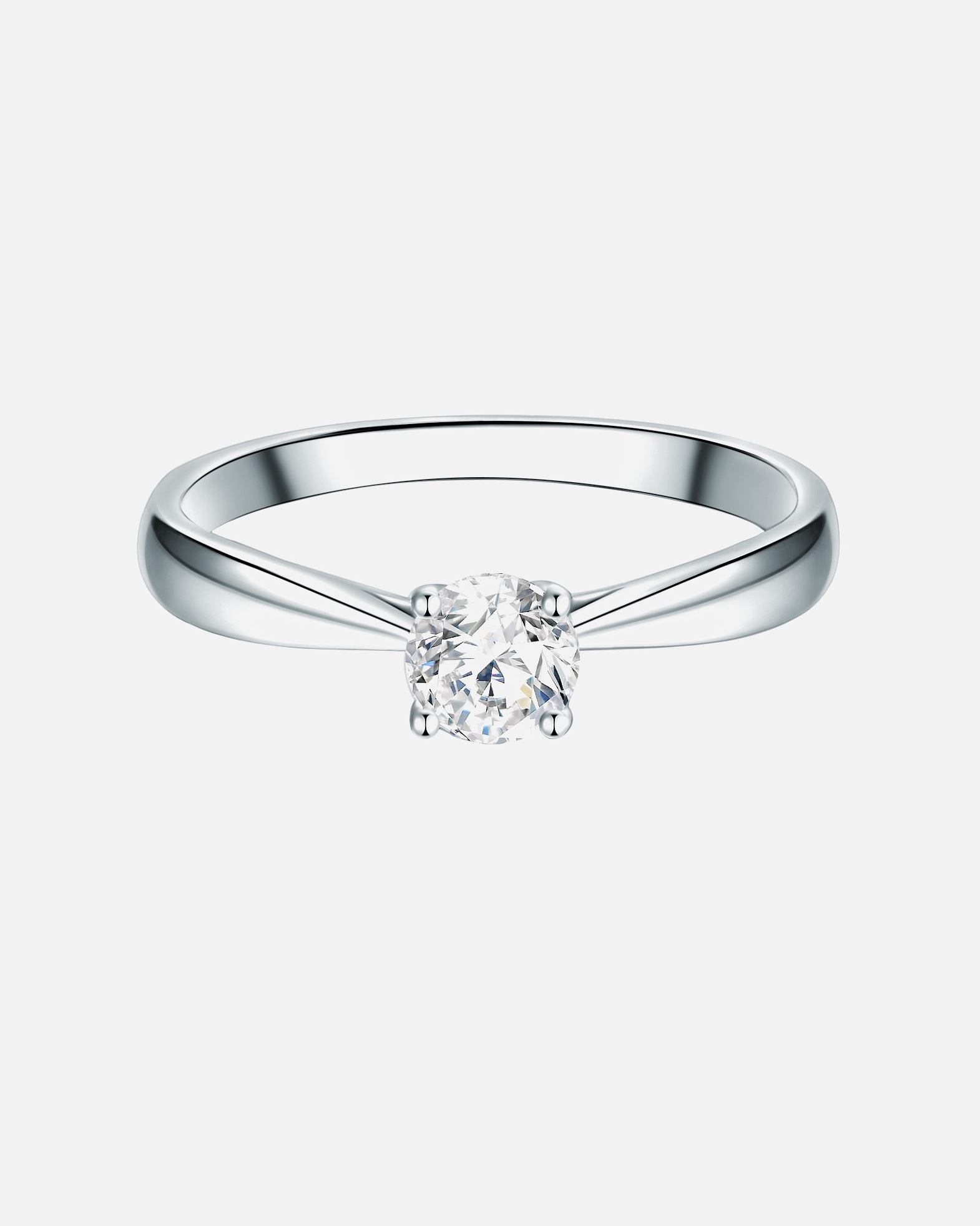 Bague pour Femme Trilani Bague en argent Argent sterling Oxyde de zirconium (CZ) en Argent 58