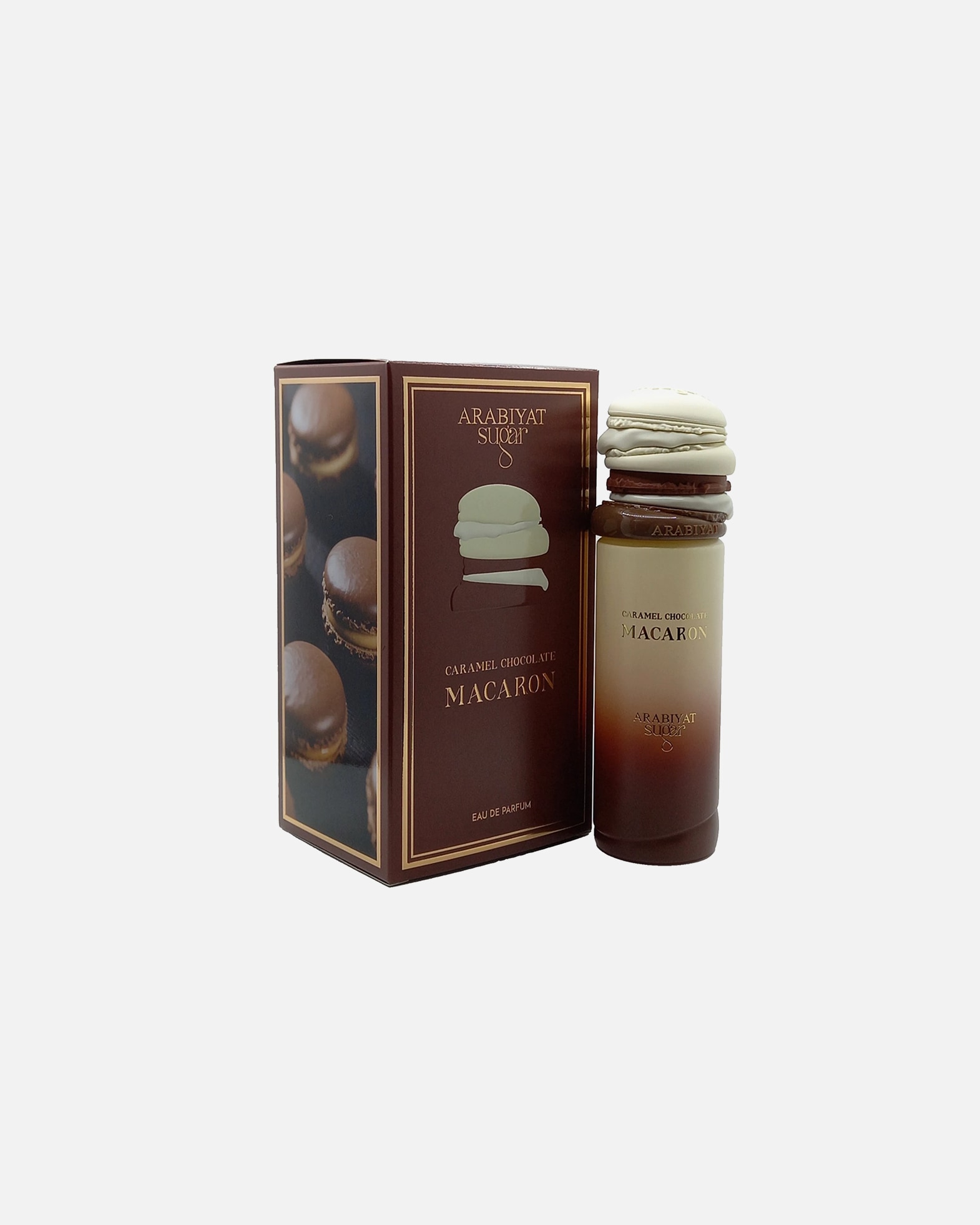 Parfum pour Unisexe Arabiyat Sugar Default Brand Line Eau de Parfum Caramel Chocolate Macaron Caramel Chocolate Macaron - 100 ml