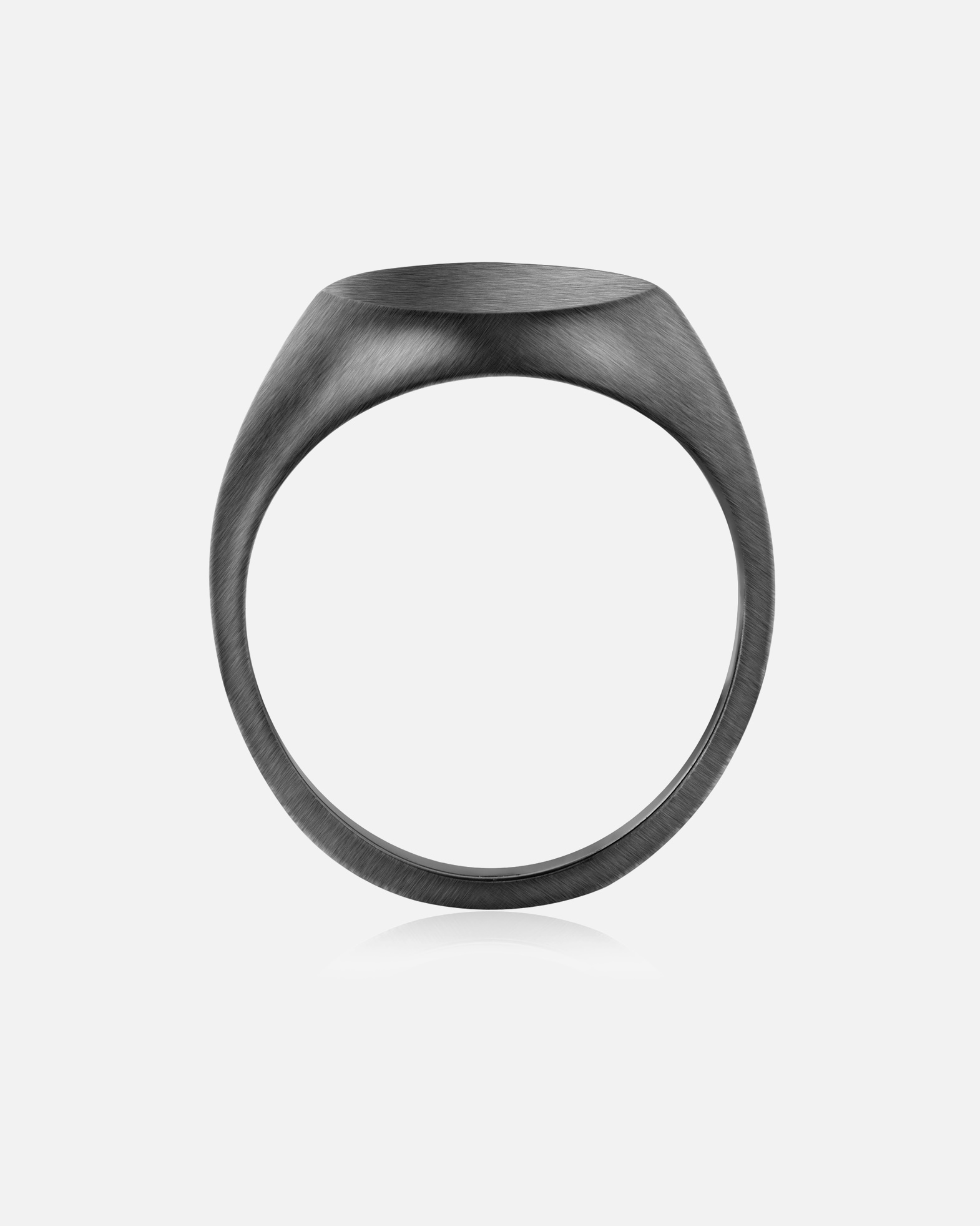 Bague pour Homme True Rebels Bague en Acier Inoxydable en gunmetal 64