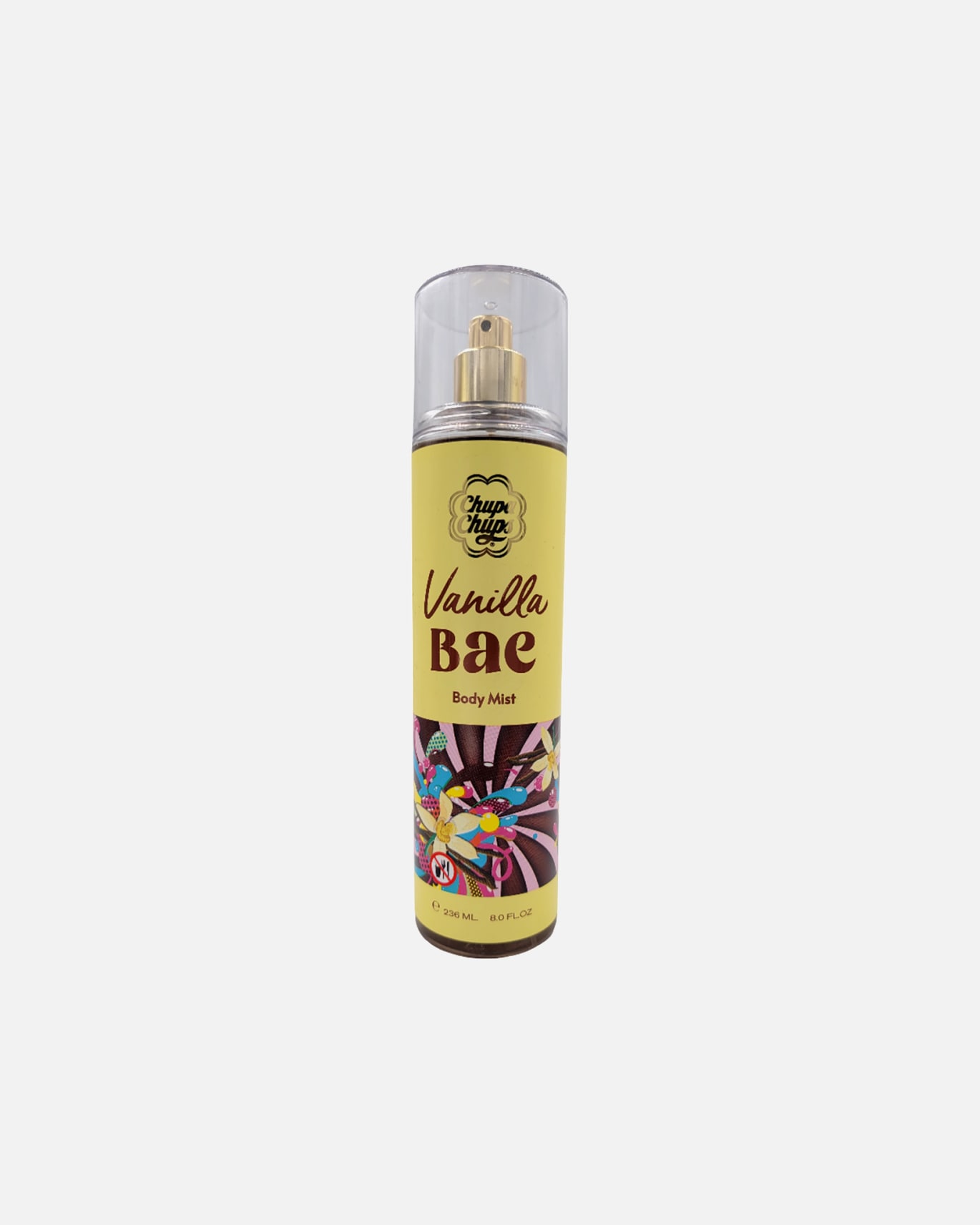 Spray pour le corps pour Unisexe Chupa Chups Brume pour le Corps - Vanilla Bae 236 ml