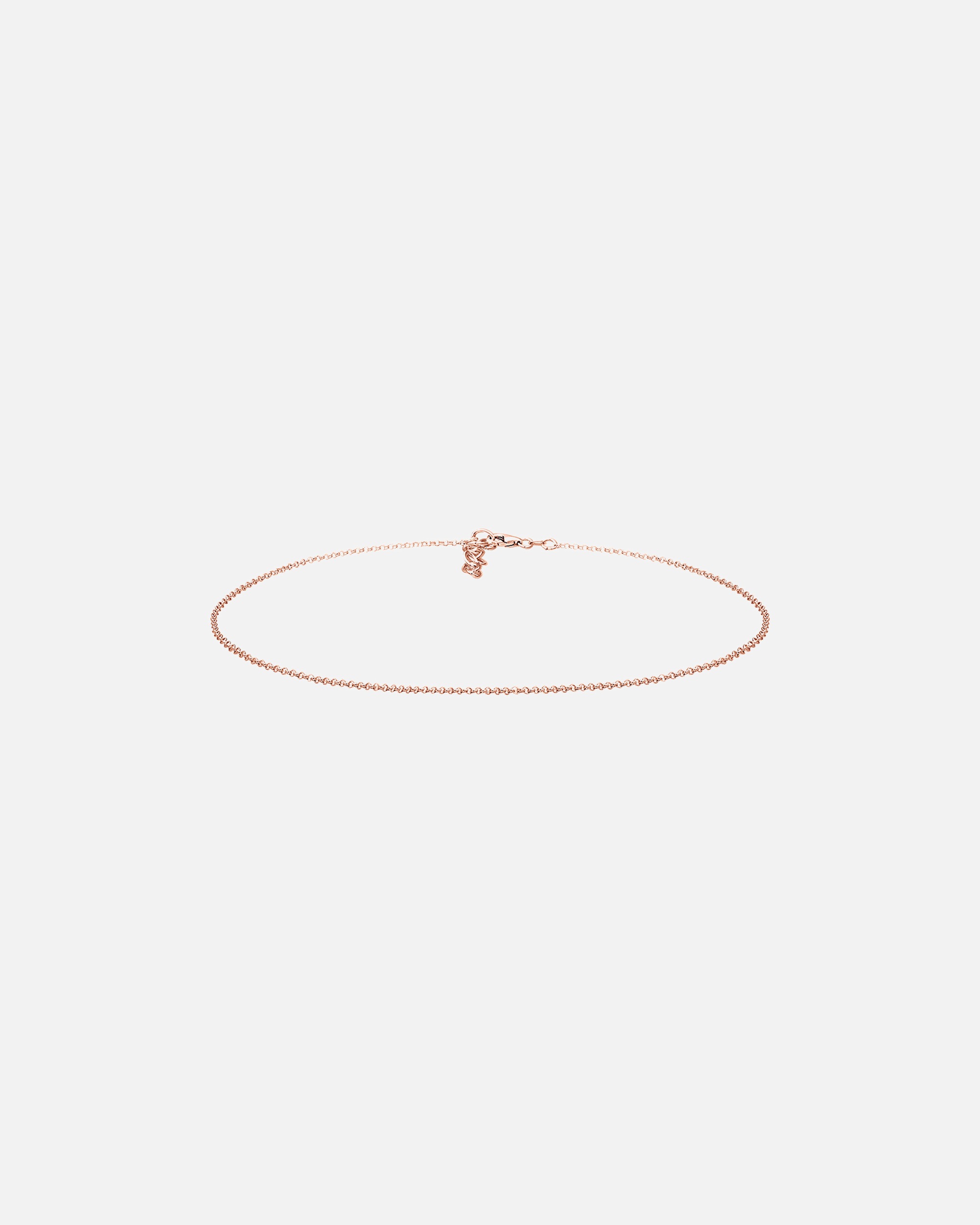 Collier pour Femme Elli Basic Chaîne à Pois Choker 925 Argent rosefarben