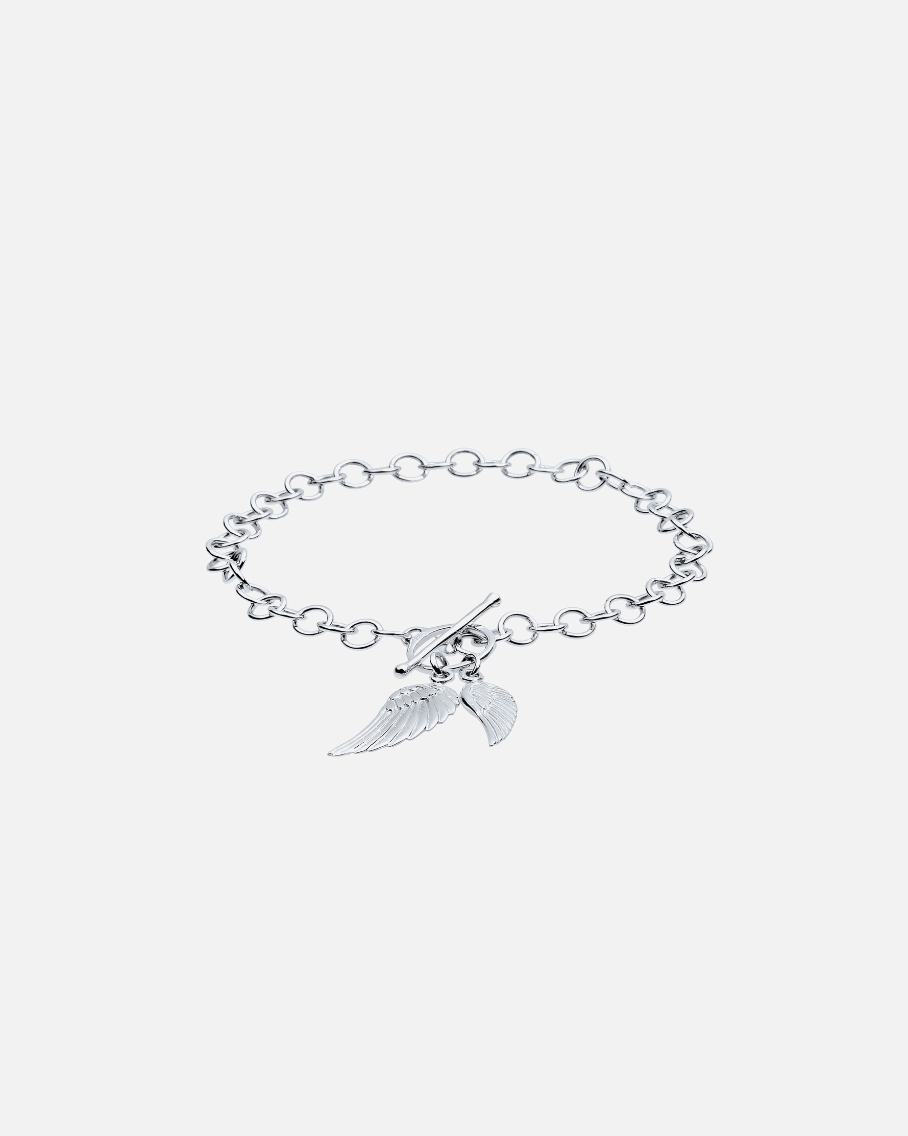 Bracelet pour Femme Elli Femme Pendentif Aile d'Ange en Argent Sterling 925 20