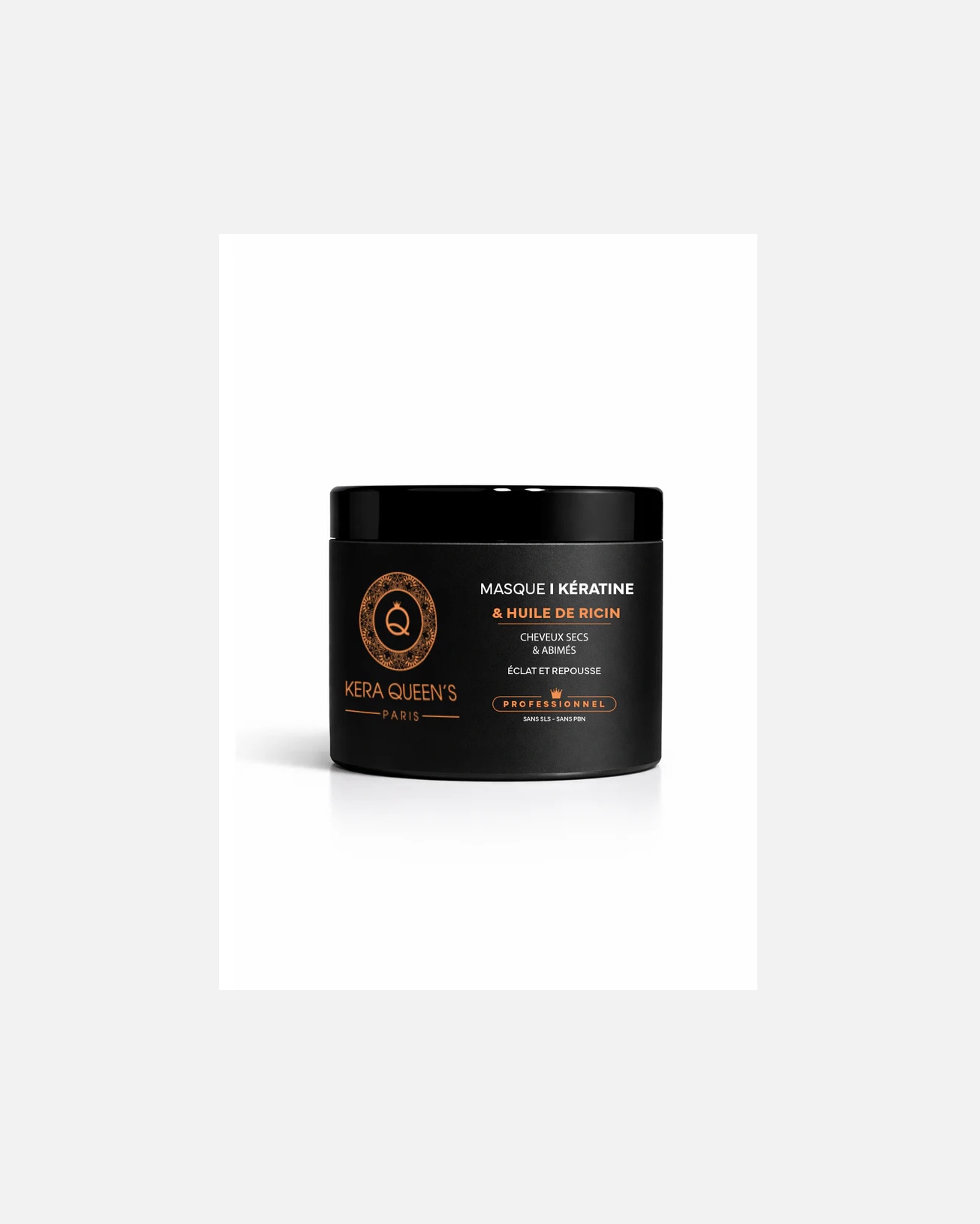 Masque capillaire pour Unisexe Kera Queen's Default Brand Line Masque Ricin et Kératine Ricin et Kératine - 500 ml