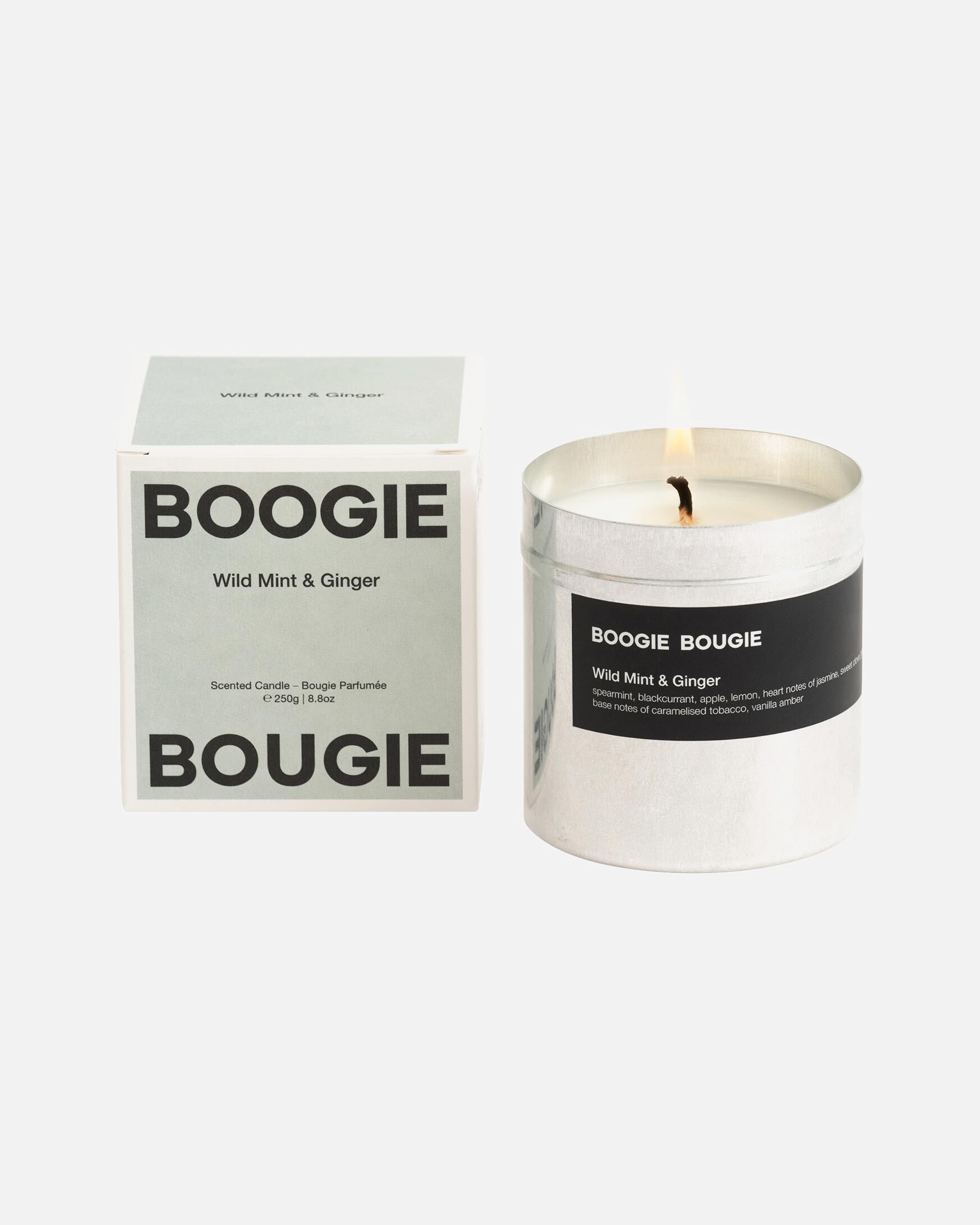 Bougie pour Unisexe BoogieBougie Default Brand Line Scented Candle Wild Mint & Ginger Scented Candle Wild Mint & Ginger