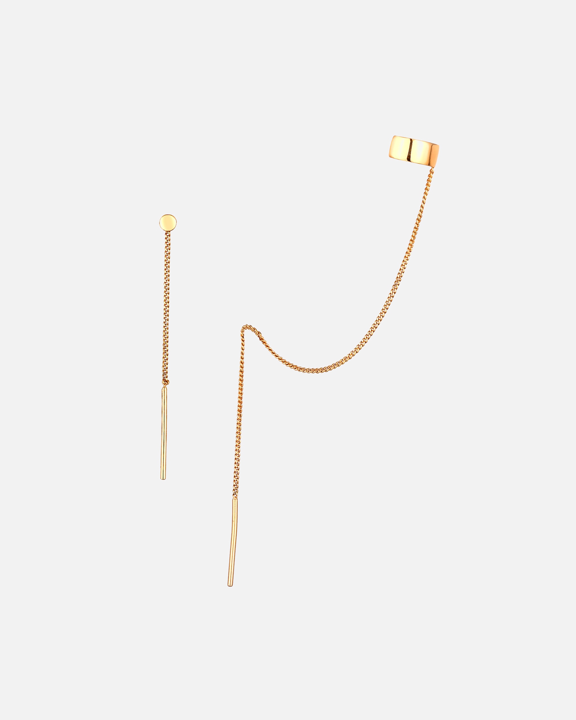 Boucles d'oreilles pour Femme Elli Boucles d'Oreilles Longues 925 Sterling Silver goldfarben