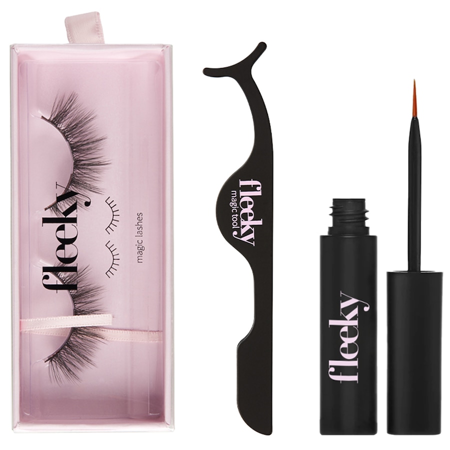 Fleeky - Magic Lashes - Kit Faux Cils avec Colle & Applicateur Faux-cils 1 pieces unisex