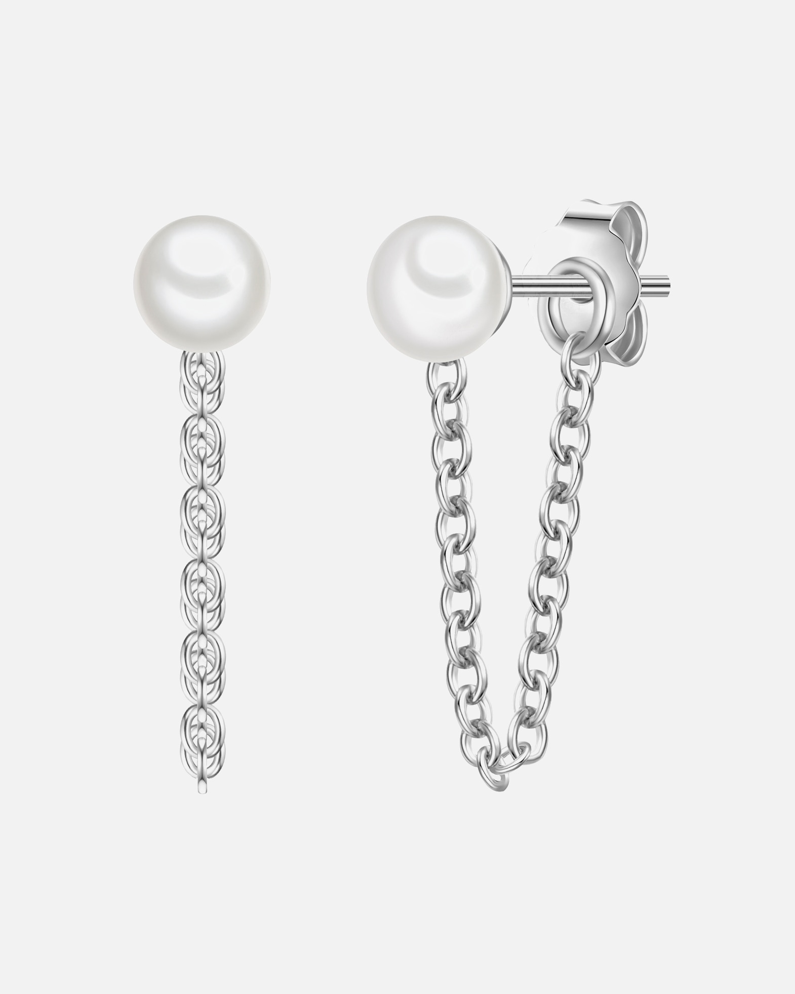 Boucles d'oreilles pour Femme Glanzstücke München Boucles d´oreilles en Argent sterling en Argent 14,7 mm