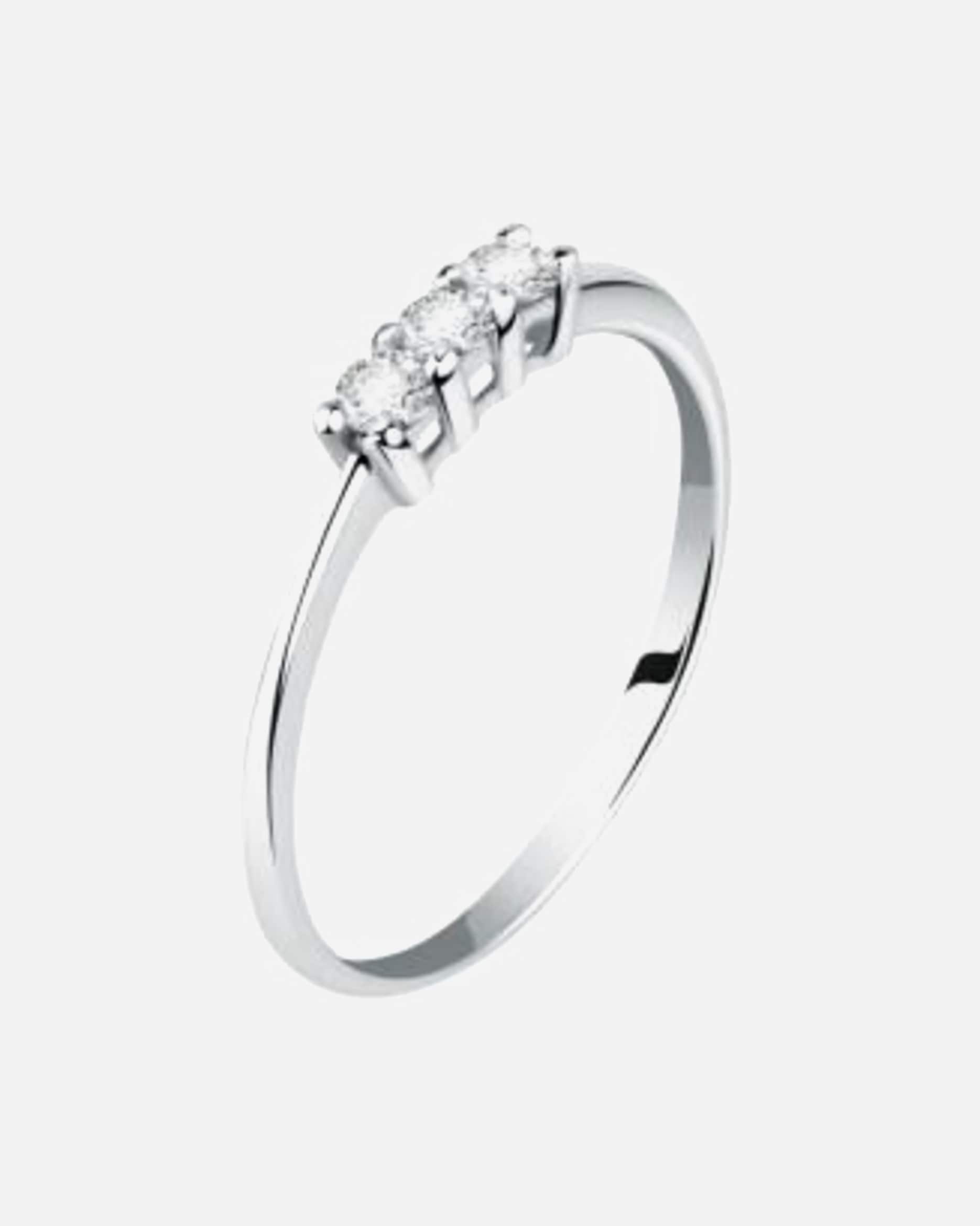 Bague pour Femme CHRIST Bagues or blanc 50