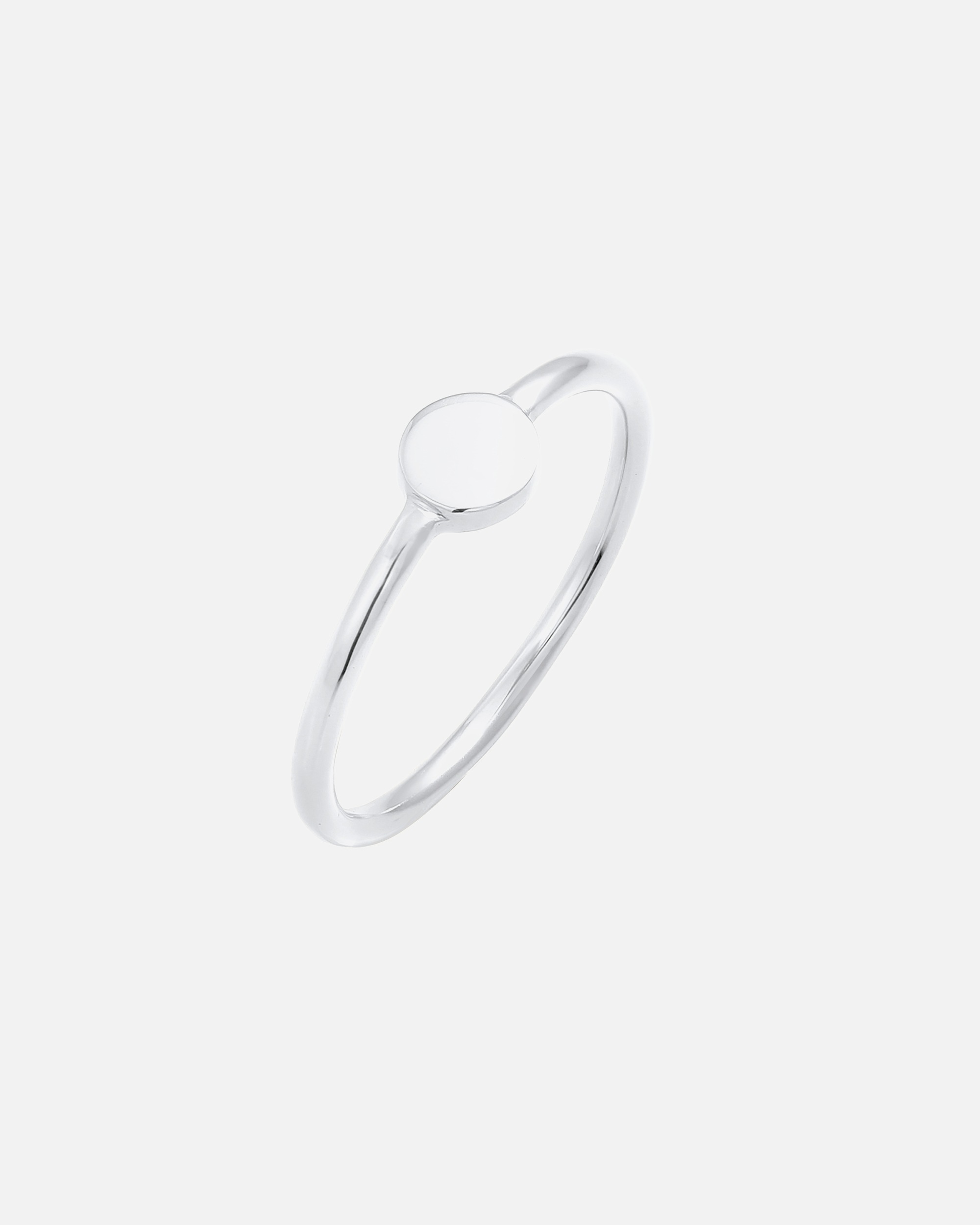 Bague pour Femme Elli Bague à empiler pour femme - Blogueur de la tendance de base Geo Plaquettelet en argent sterling 925 plaqué or 58