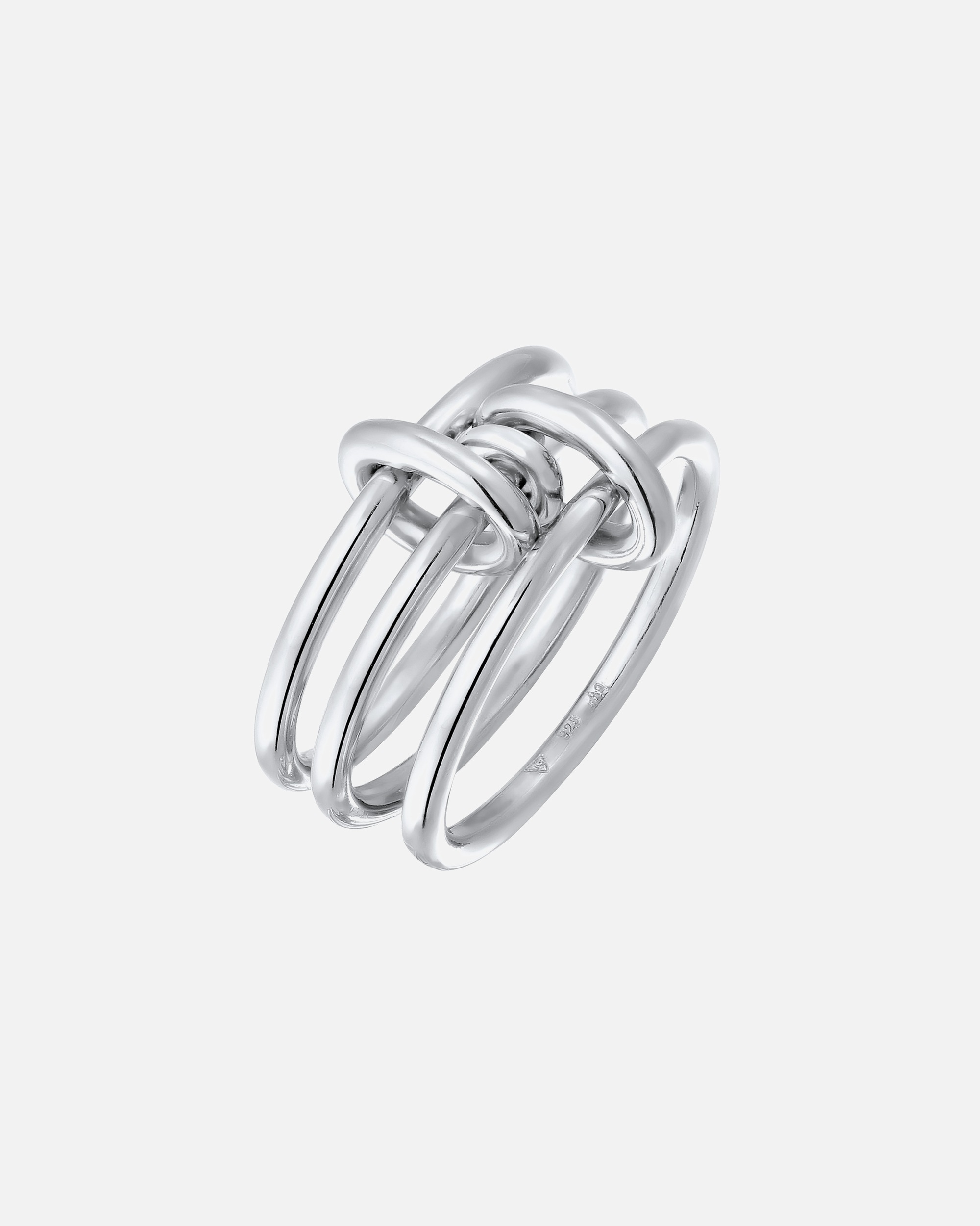 Bague pour Femme Elli Bague sans pierres 925 Sterling Silver 52