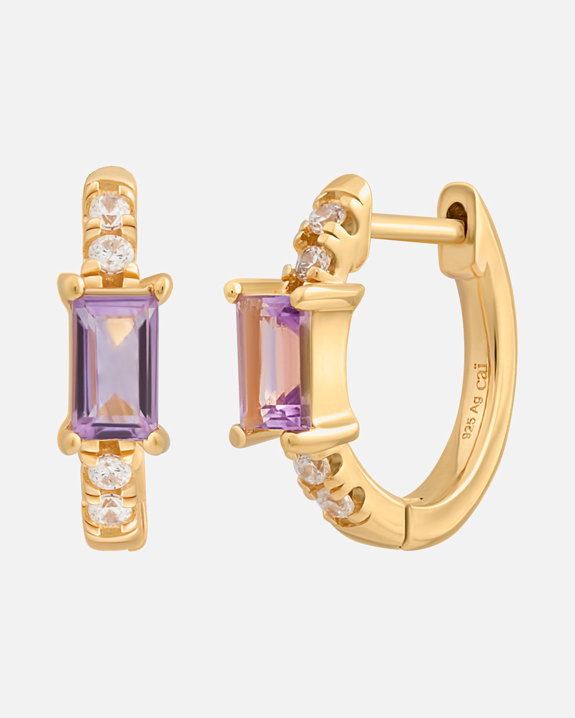 Boucles d'oreilles pour Femme caï Boucles d'oreilles or