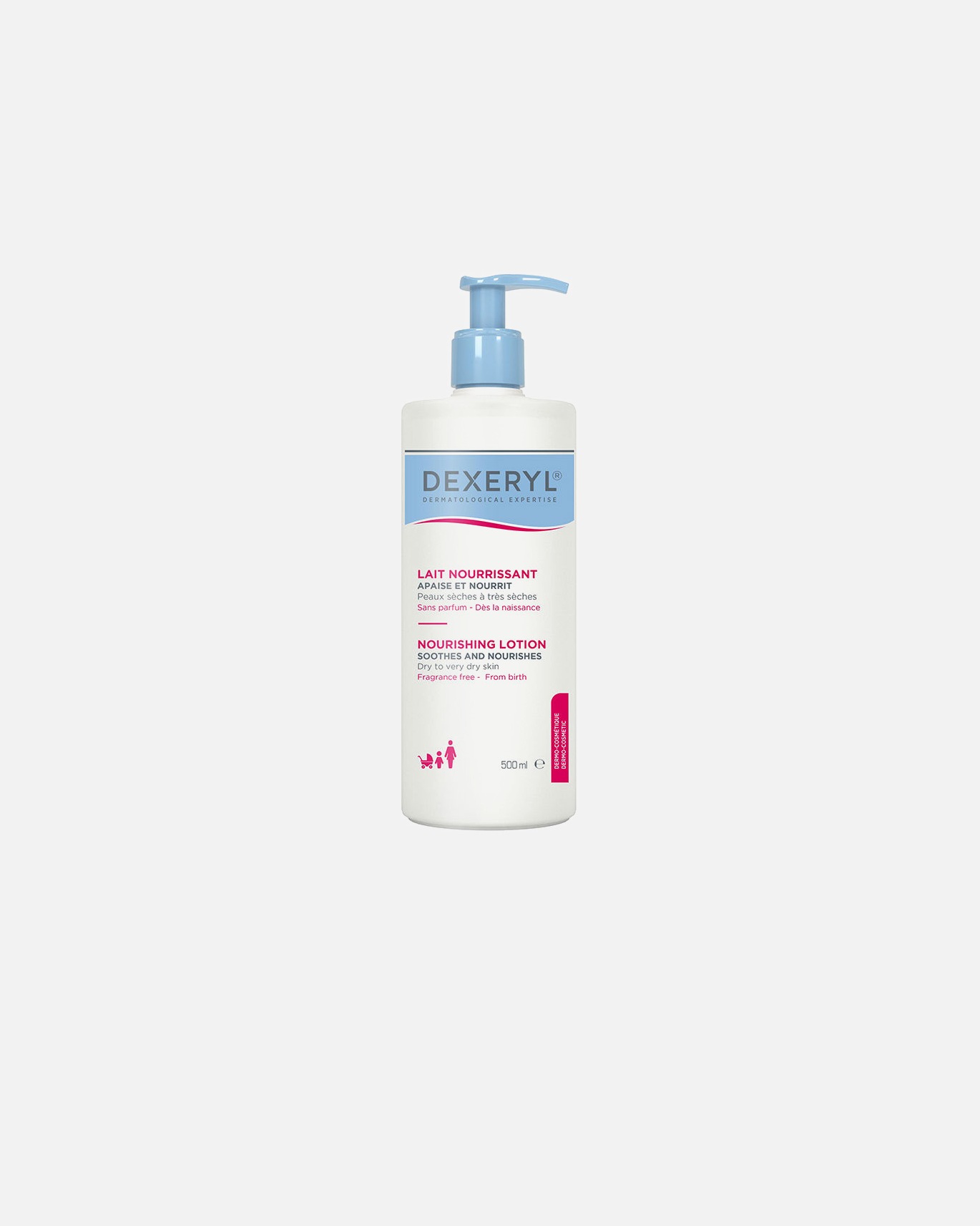 Crème pour le corps pour Unisexe DEXERYL LOTION NOURRISSANTE 500 ml