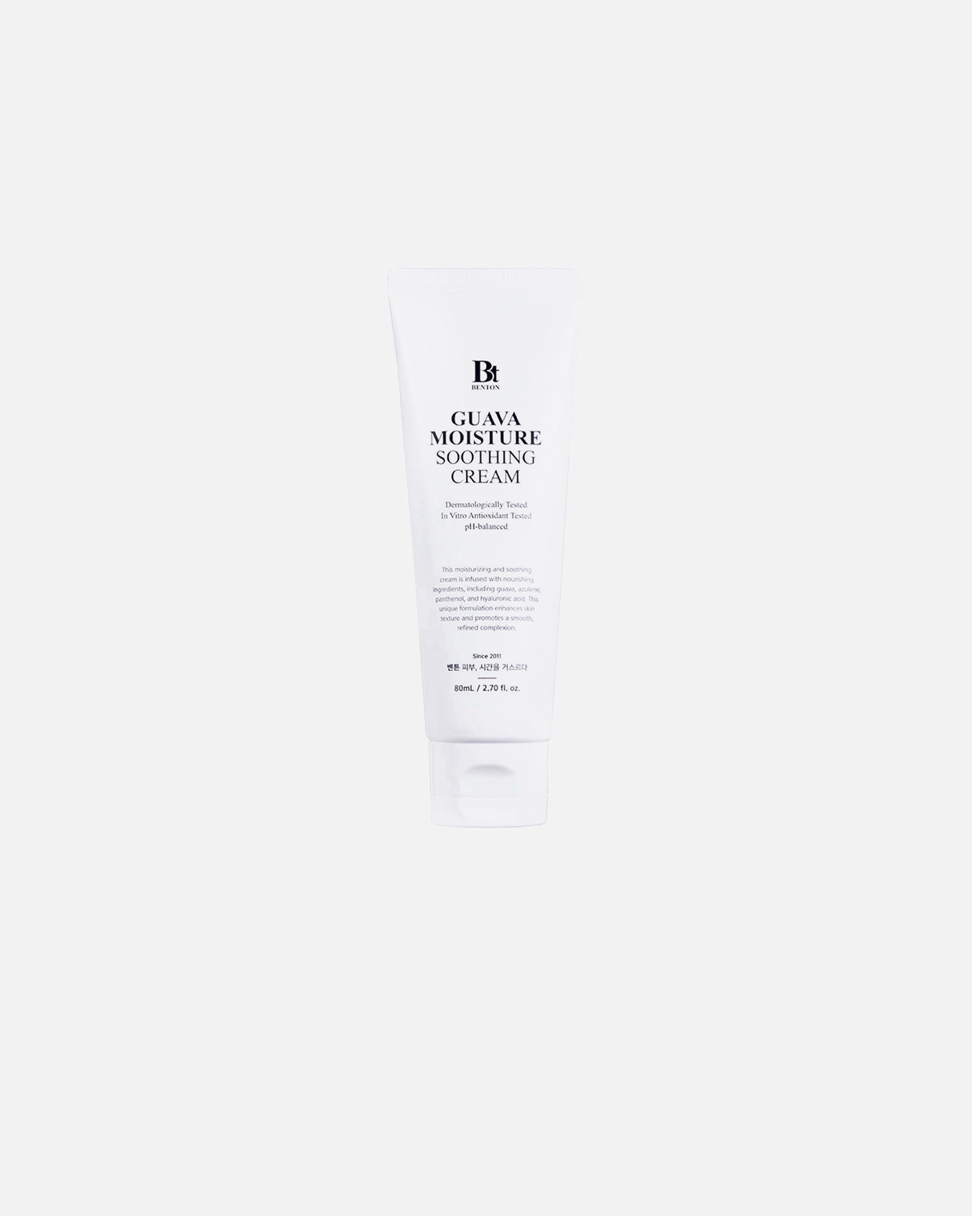 Crème visage pour Unisexe Benton Moisture Soothing Cream Guava Guava - 80 ml