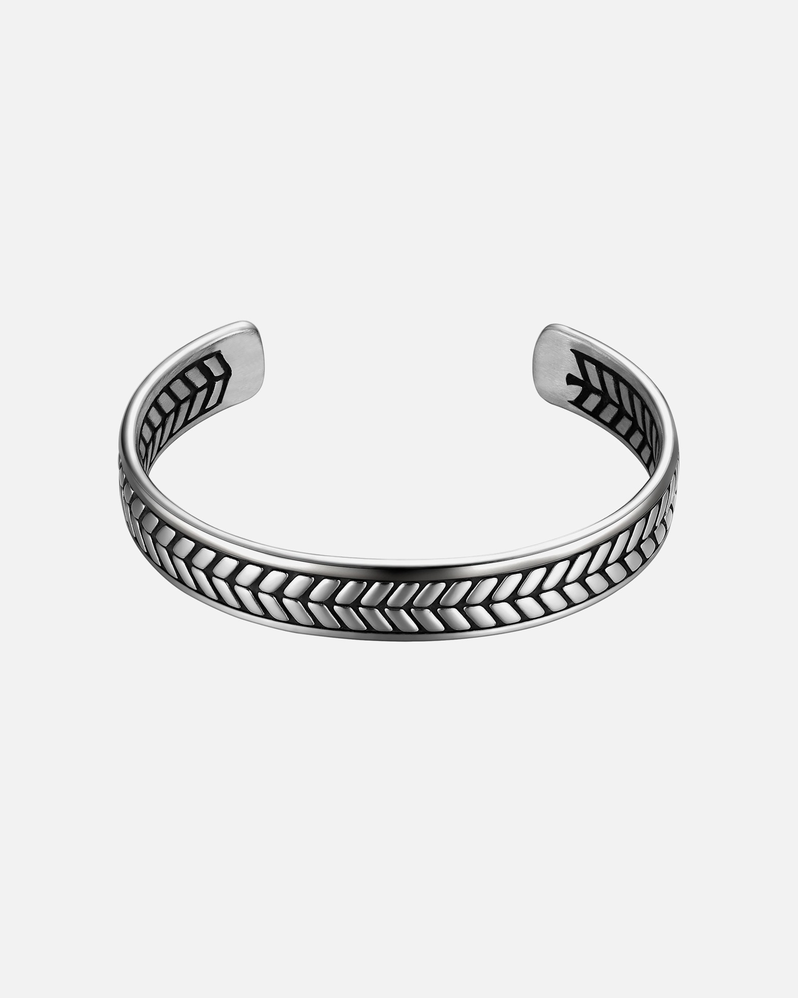 Bracelet pour Homme True Rebels Bracelet en acier inoxydable en argent 18,0 cm - 21,0 cm