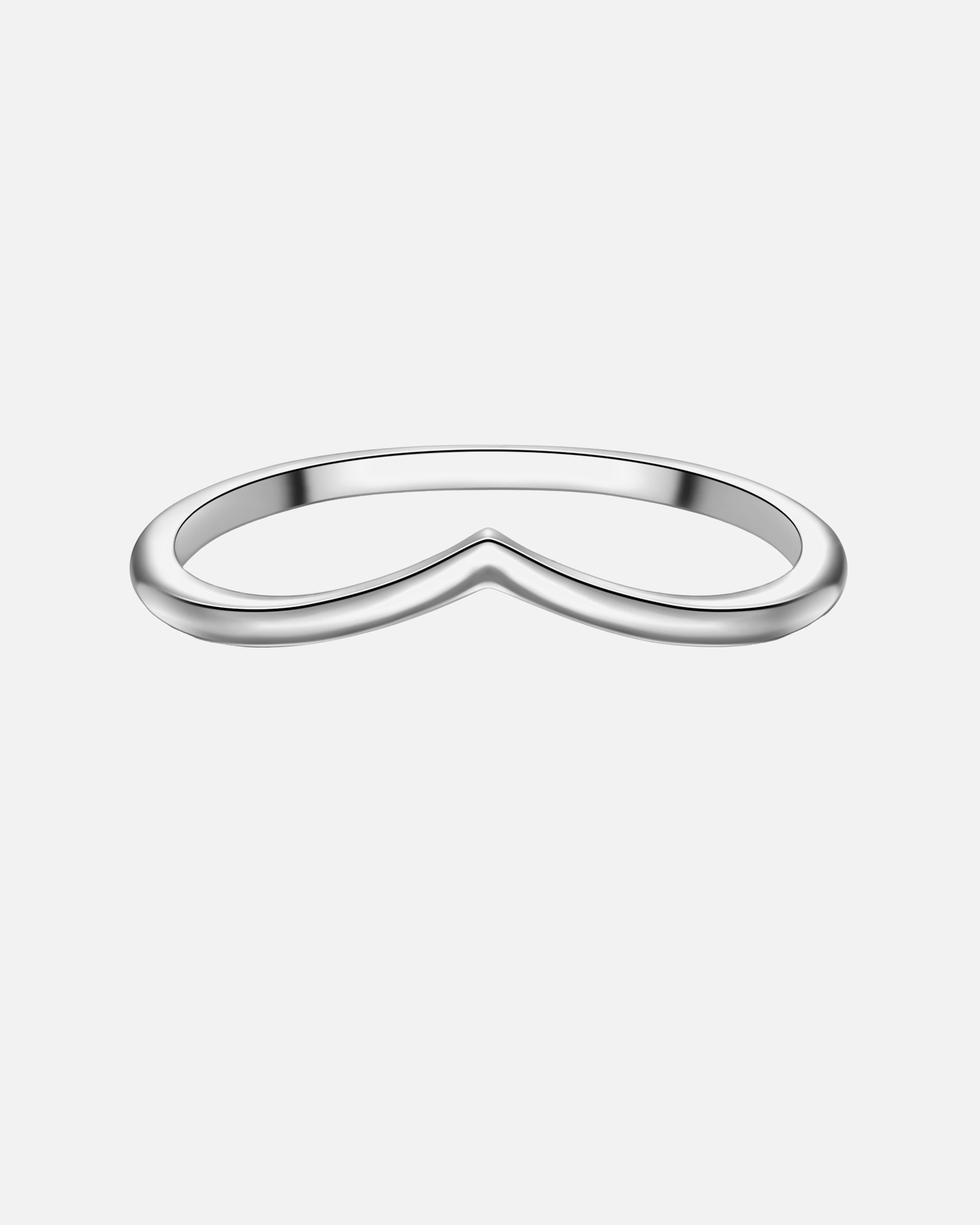 Bague pour Femme Trilani Bague Cœur en Argent Sterling en argent 58