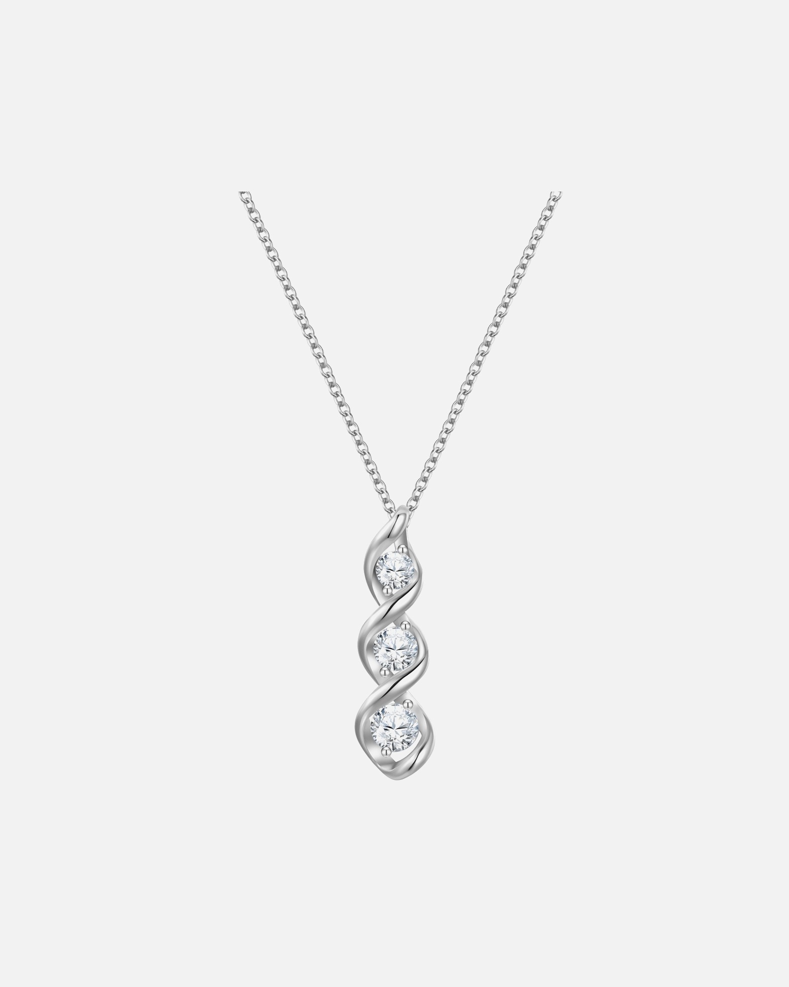 Collier pour Femme Rafaela Donata Chaîne en Argent sterling en Argent Chaîne de base 42,0 cm + extension 7,0 c